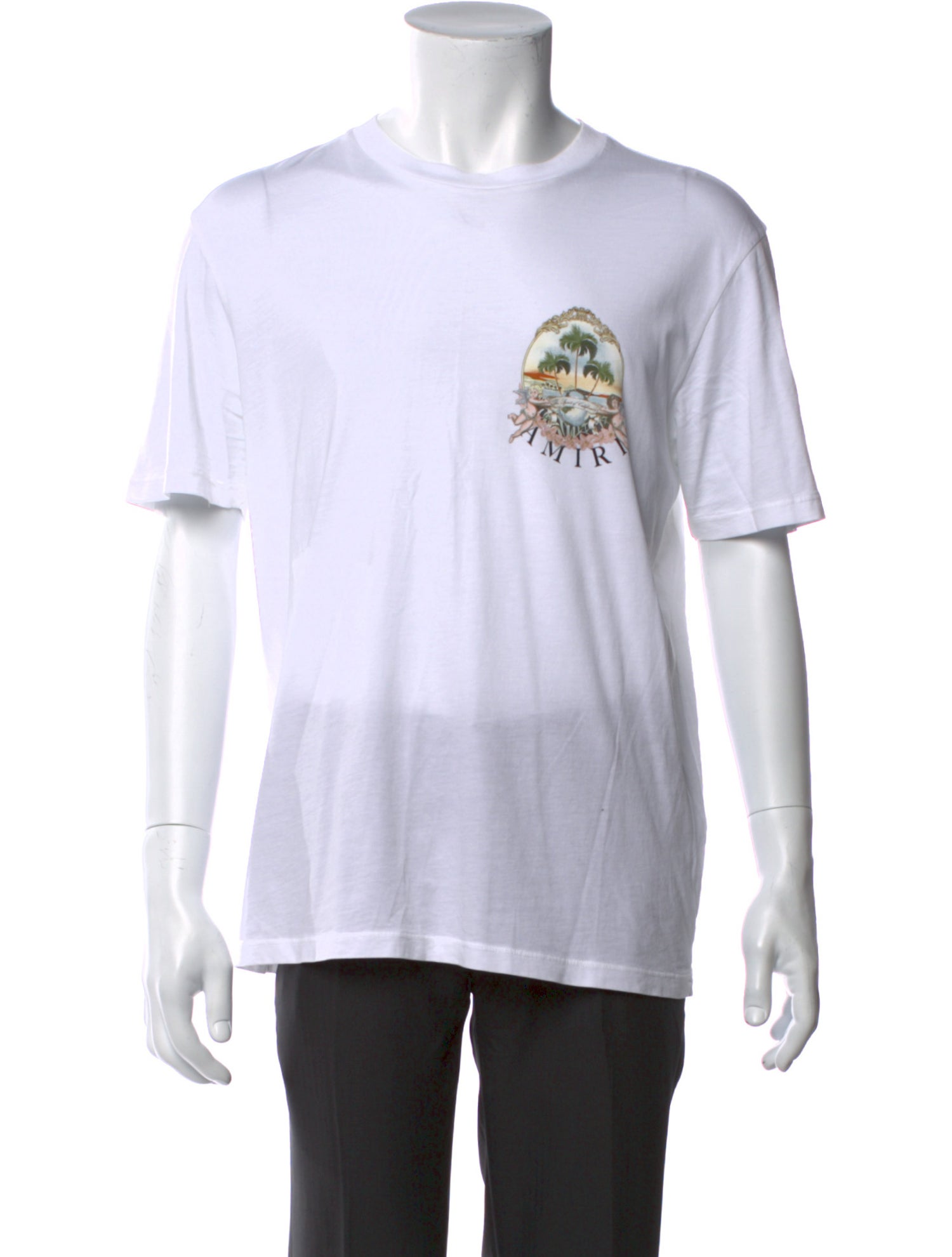 Amiri Graphic Print Crew Neck T-Shirt