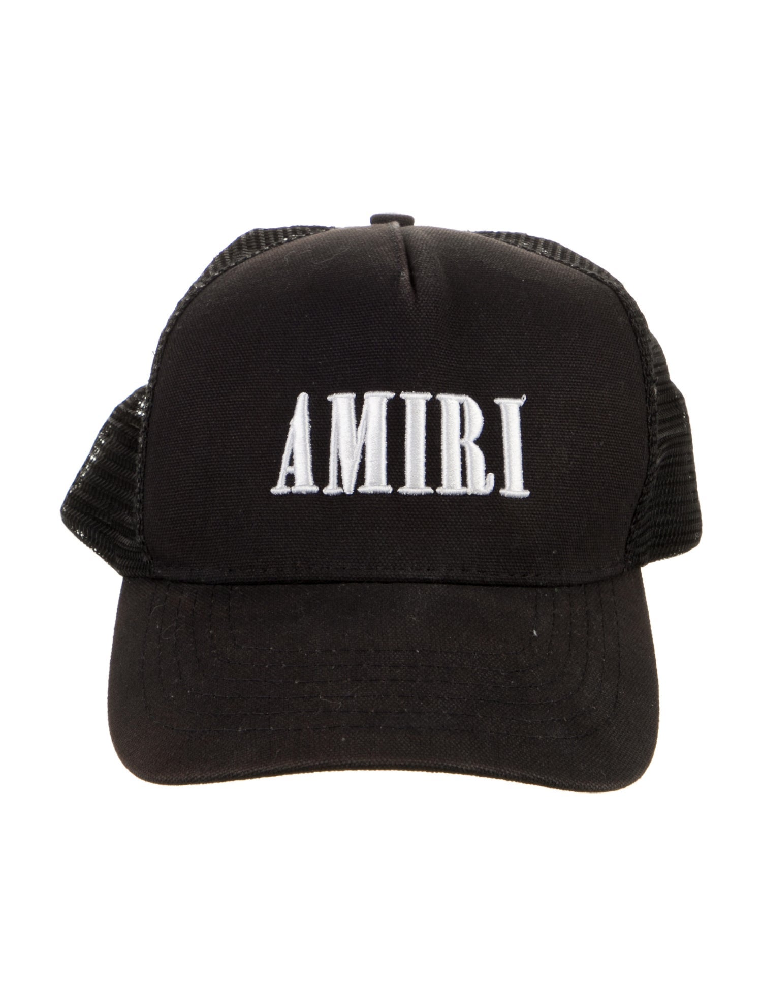 Amiri Logo Canvas Baseball Hat