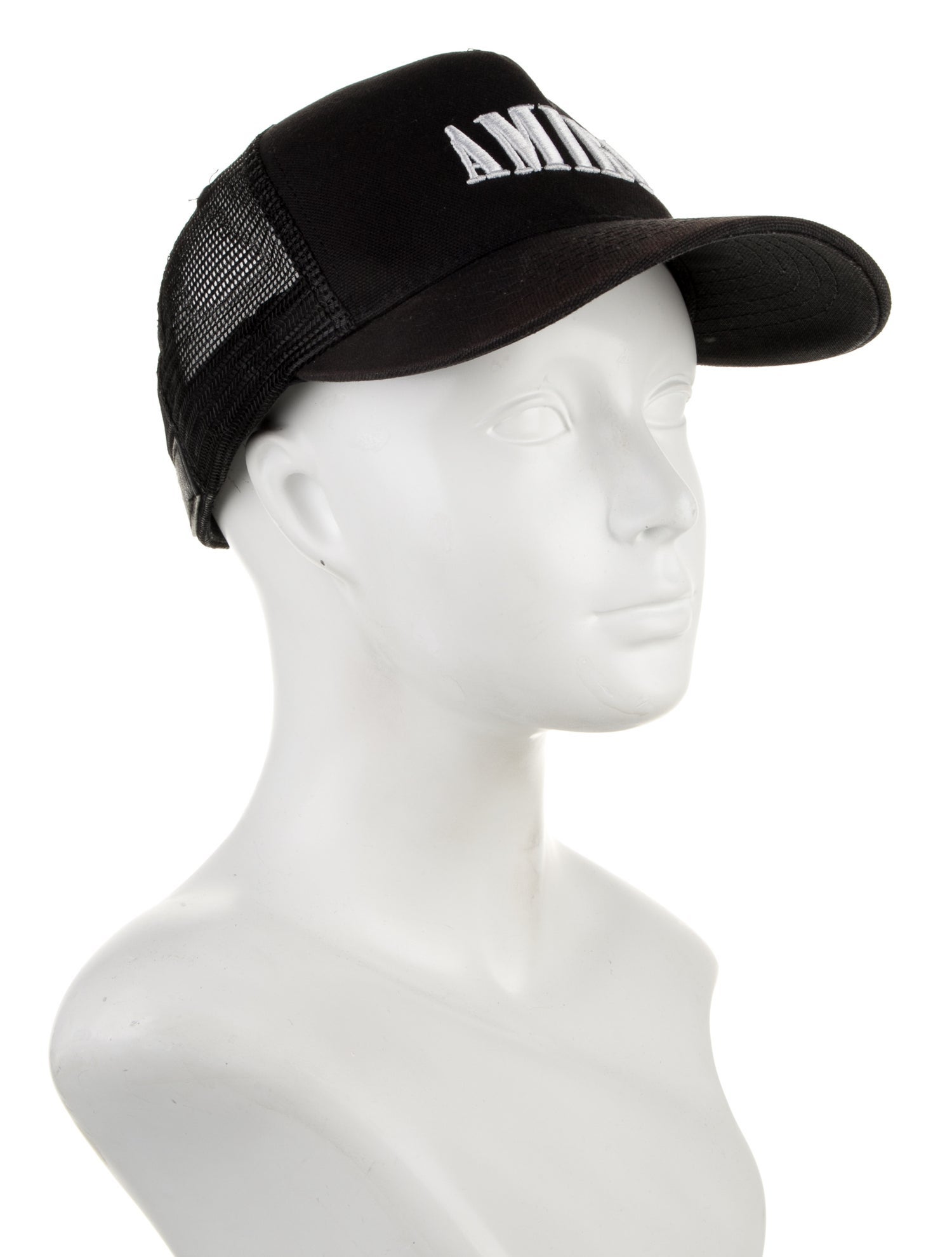 Amiri Logo Canvas Baseball Hat