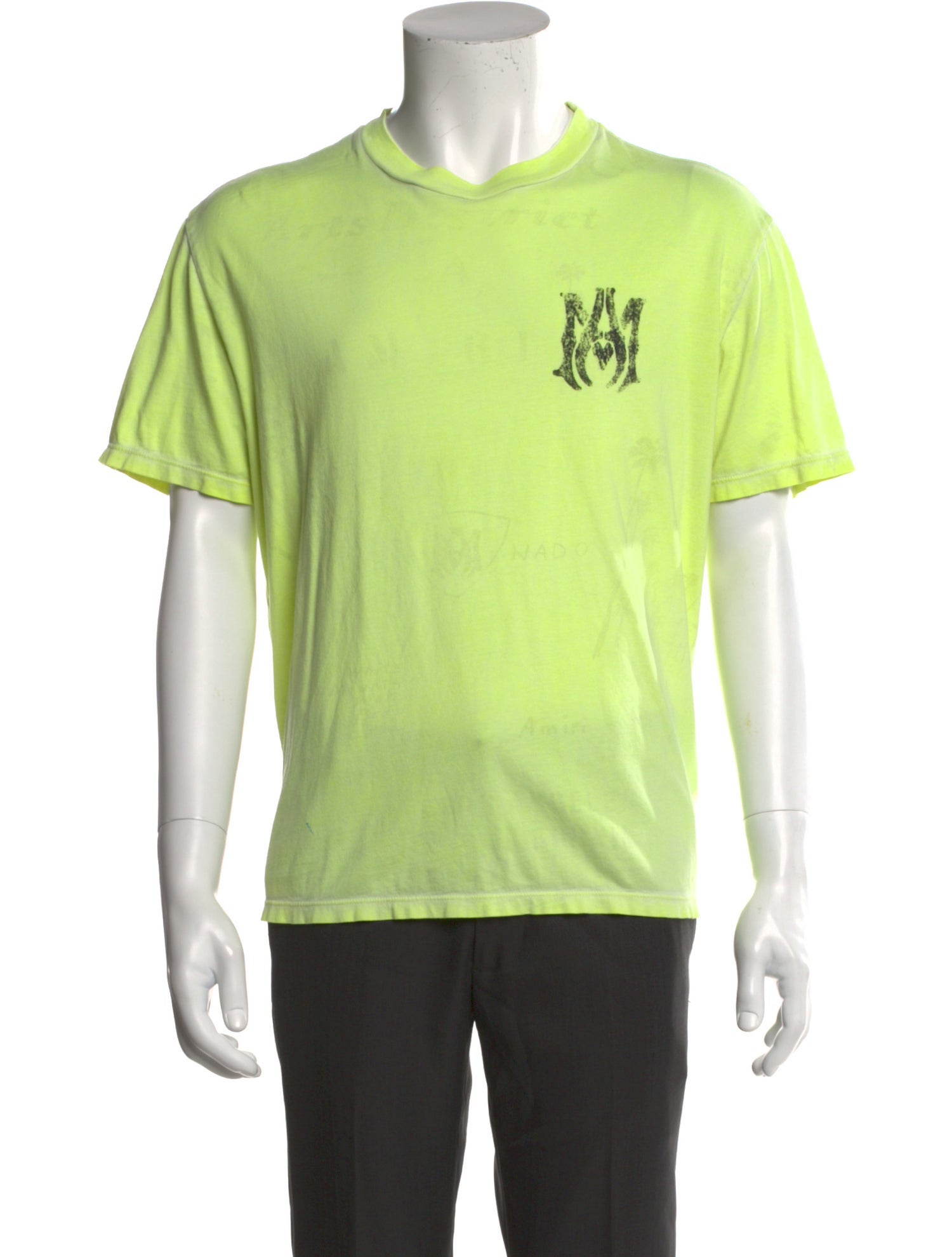 Amiri Graphic Print Crew Neck T-Shirt