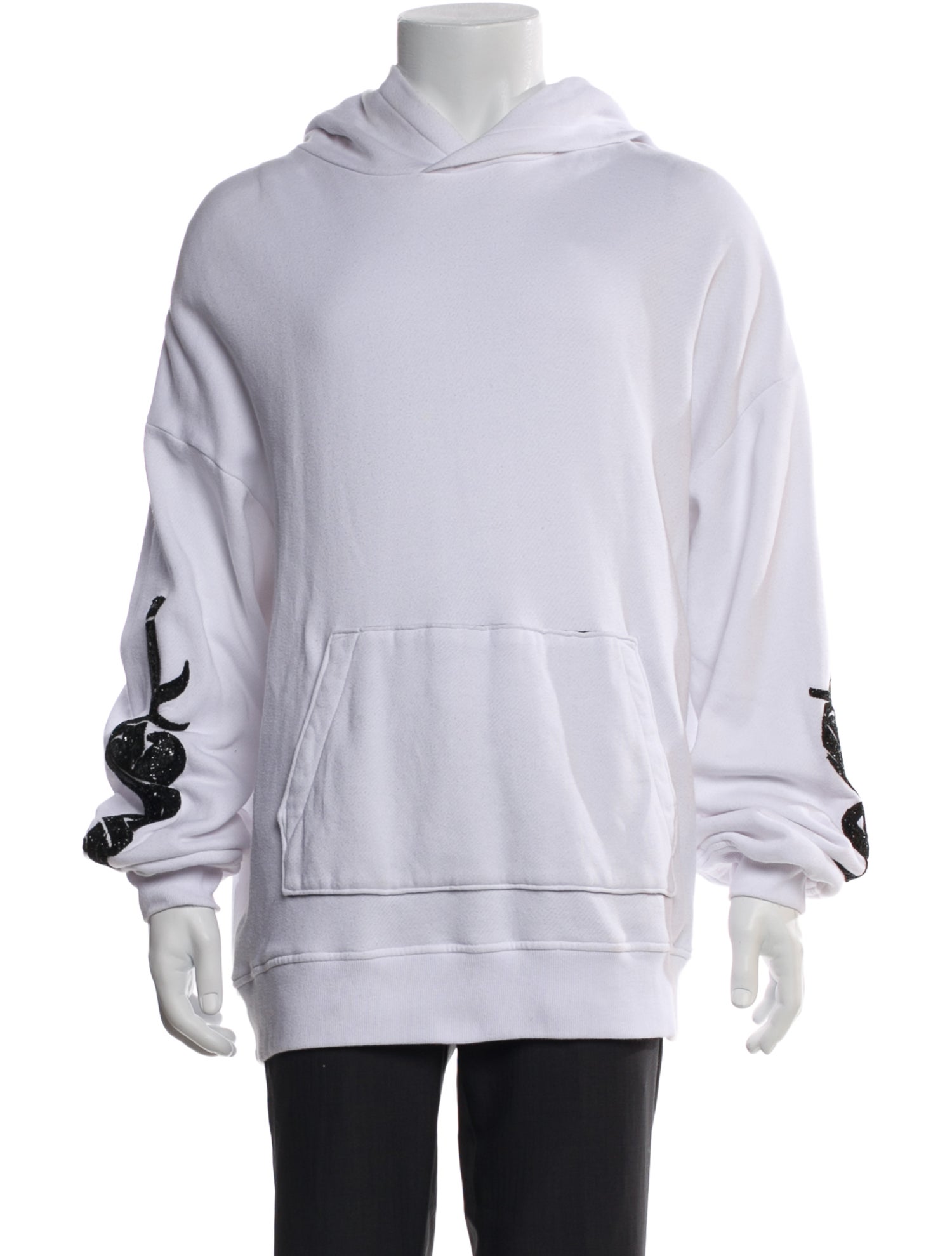 Amiri Graphic Print Crew Neck Hoodie