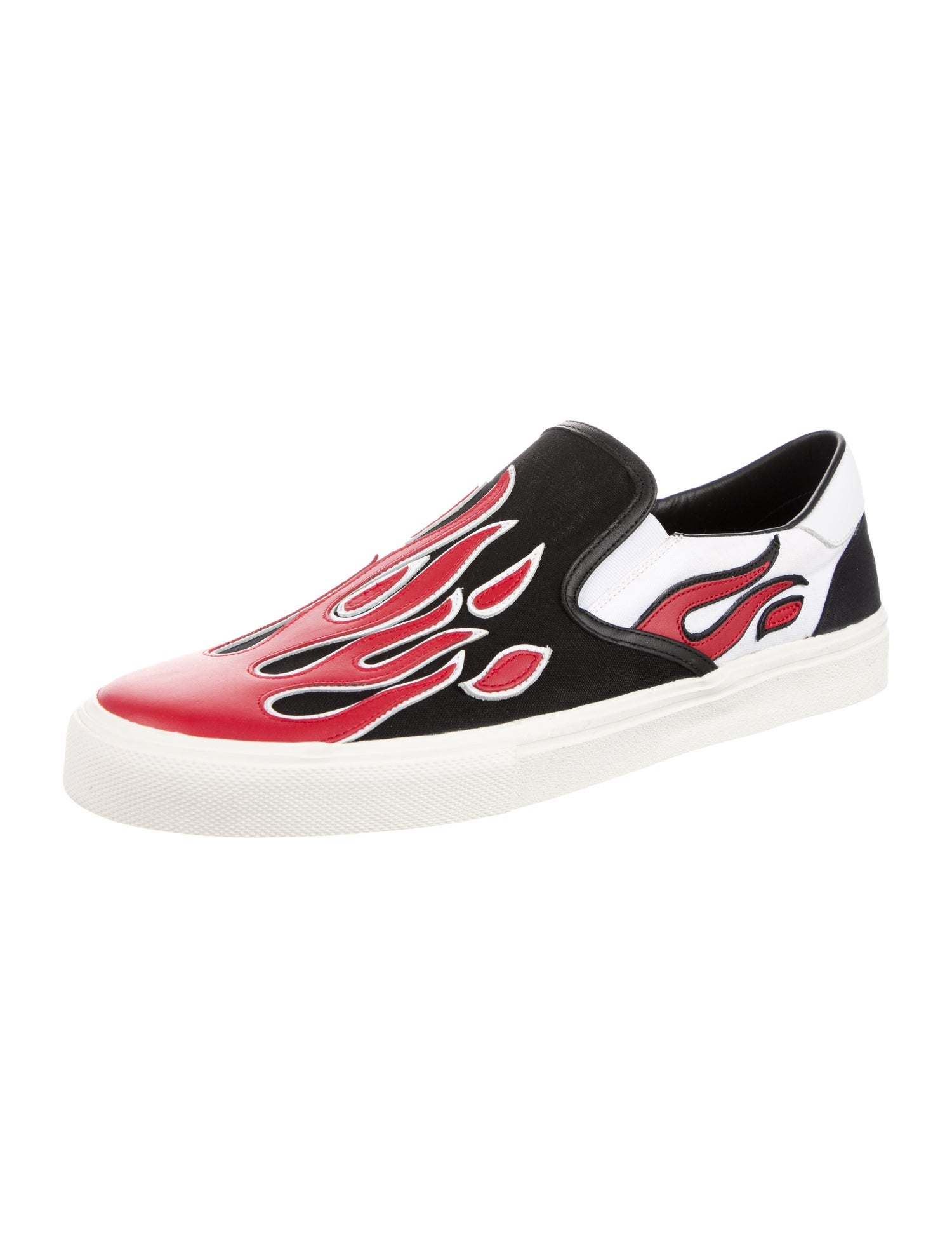 Amiri Canvas Patterned Sneakers