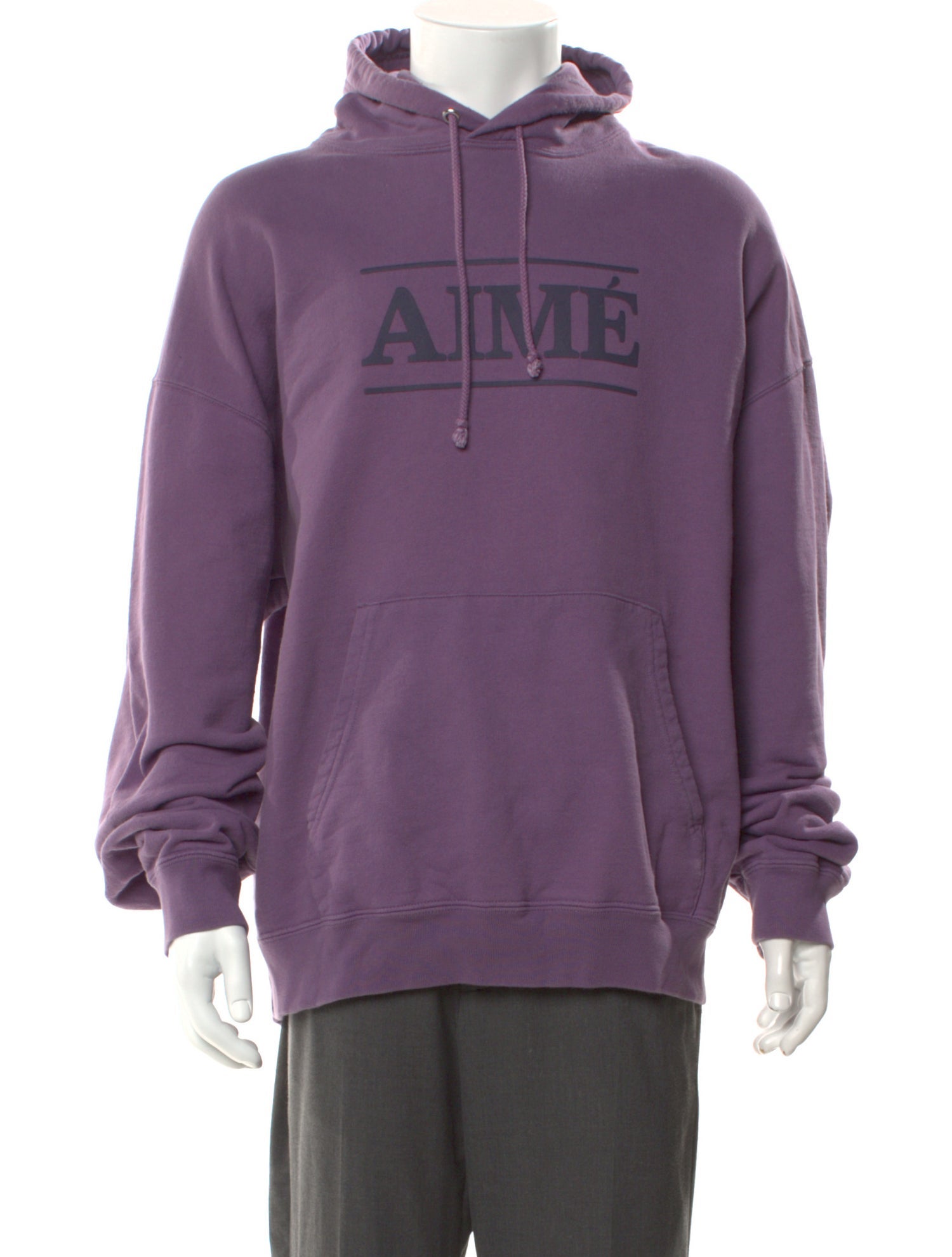 Aimé Leon Dore Graphic Print Crew Neck Hoodie