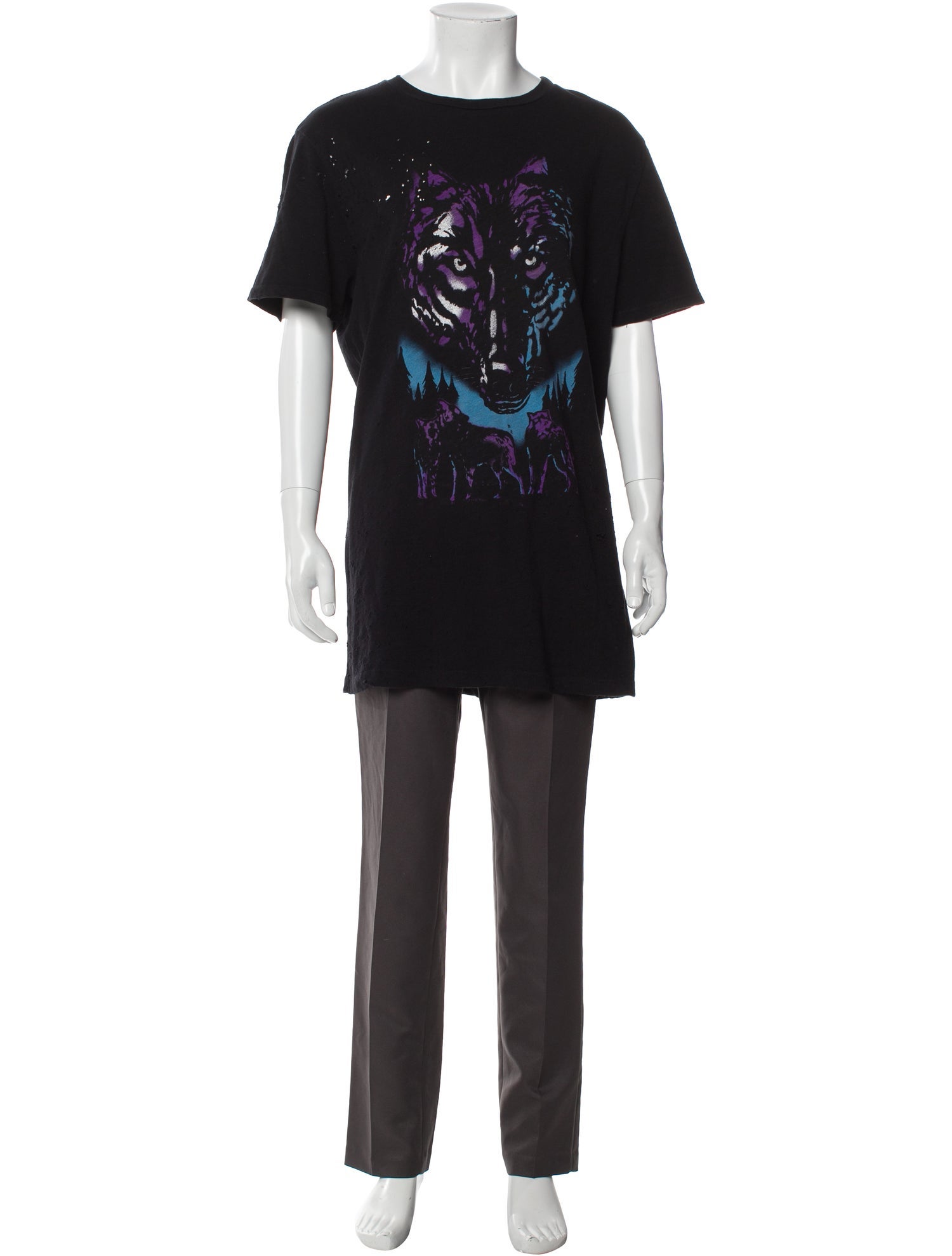 Amiri Graphic Print Crew Neck T-Shirt