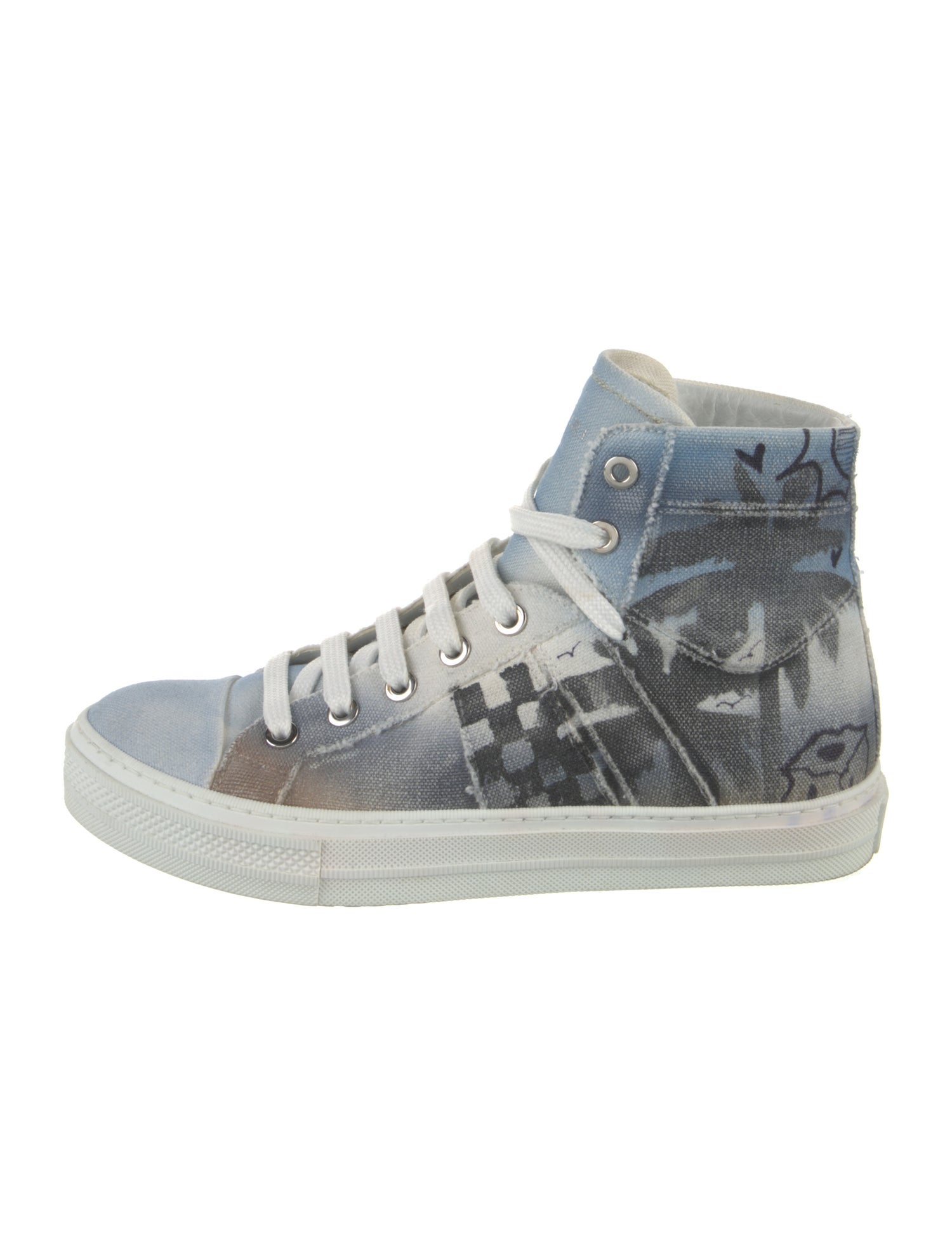 Amiri Canvas Printed Sneakers