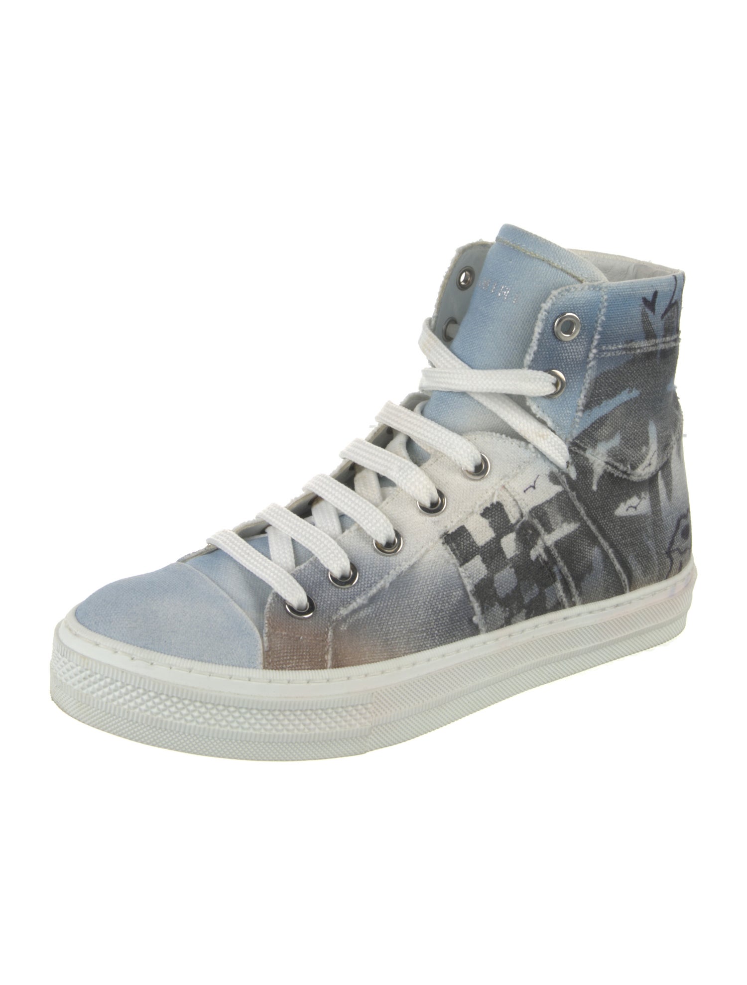 Amiri Canvas Printed Sneakers