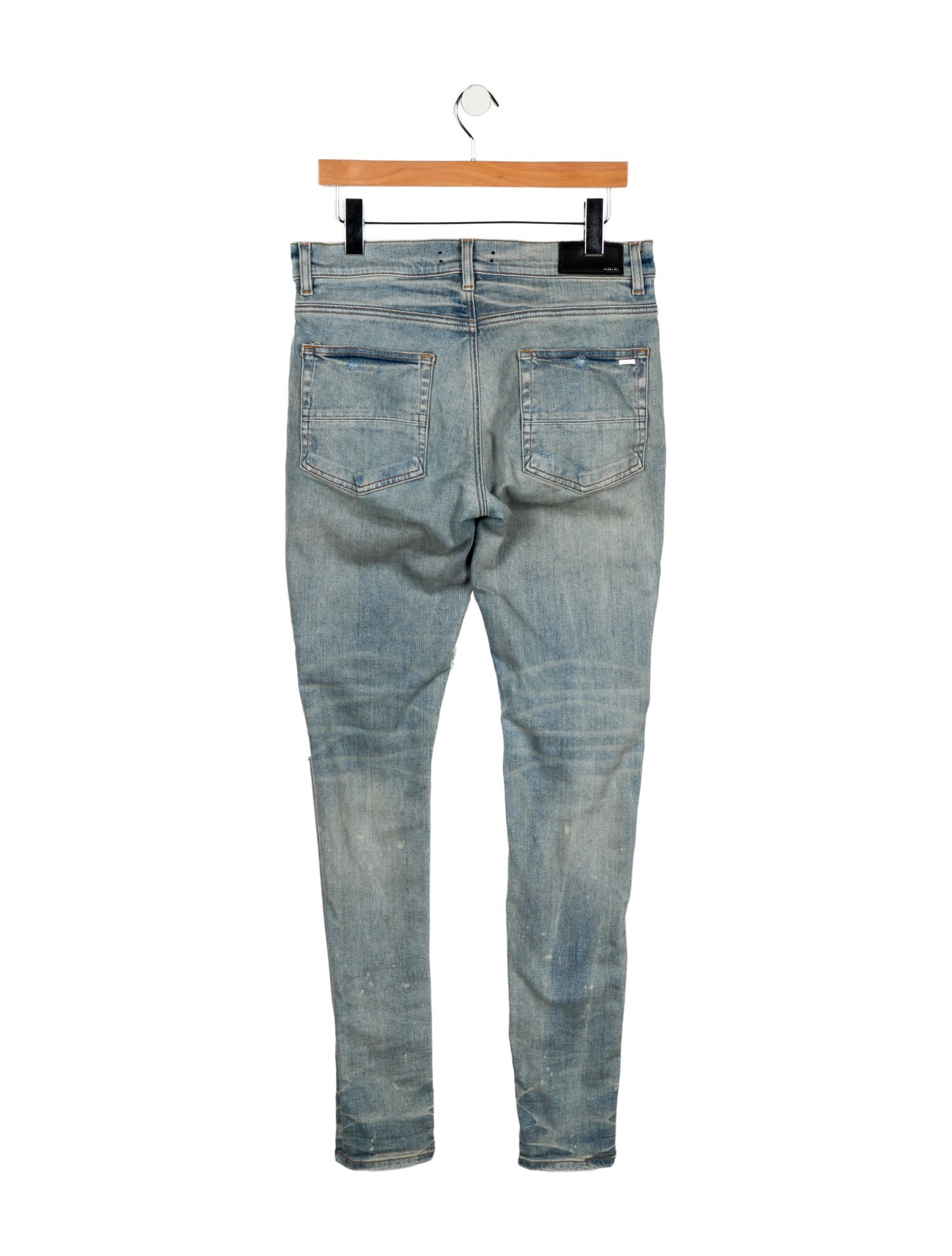 Amiri Mid-Rise Skinny Leg Jeans