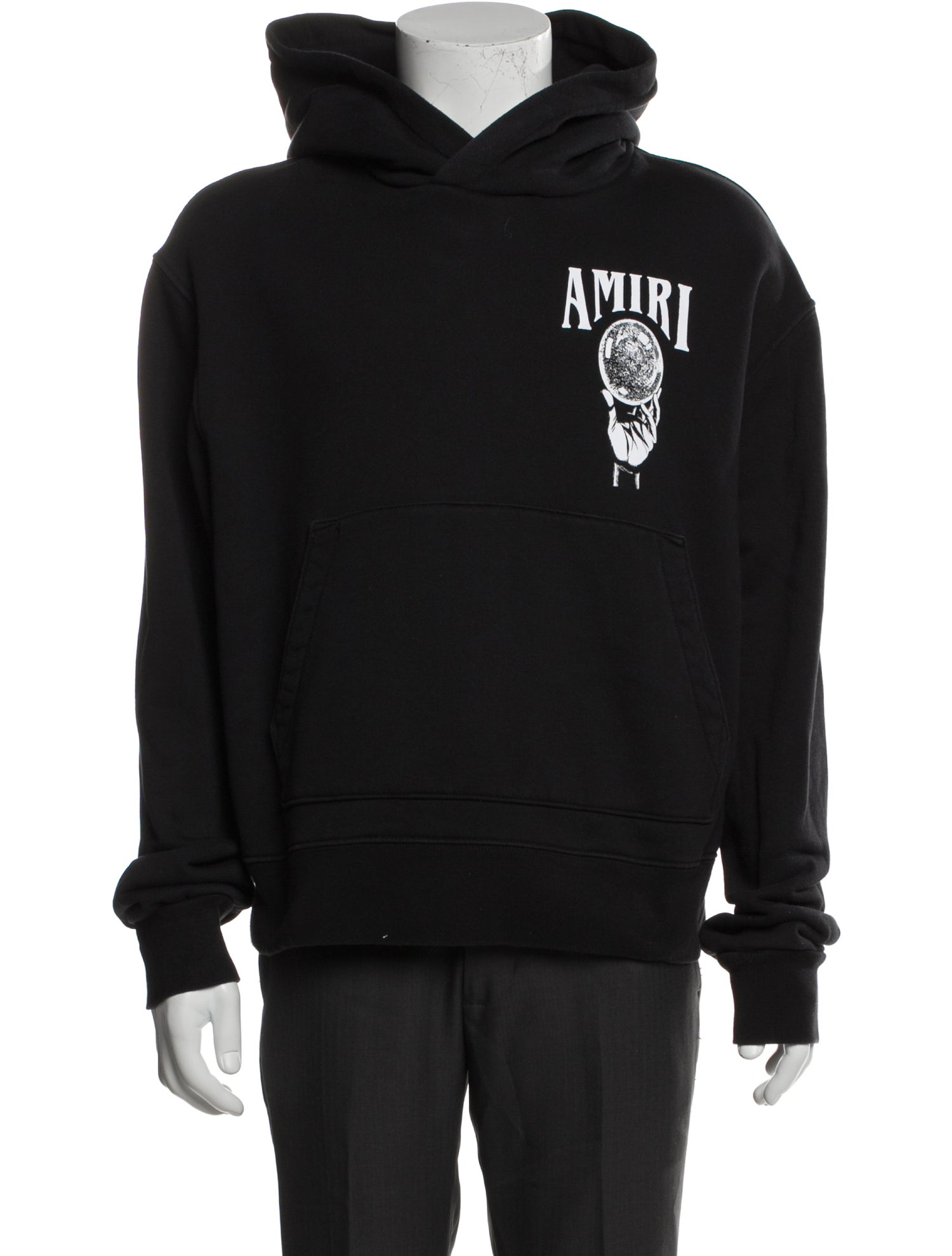 Amiri Graphic Print Crew Neck Hoodie