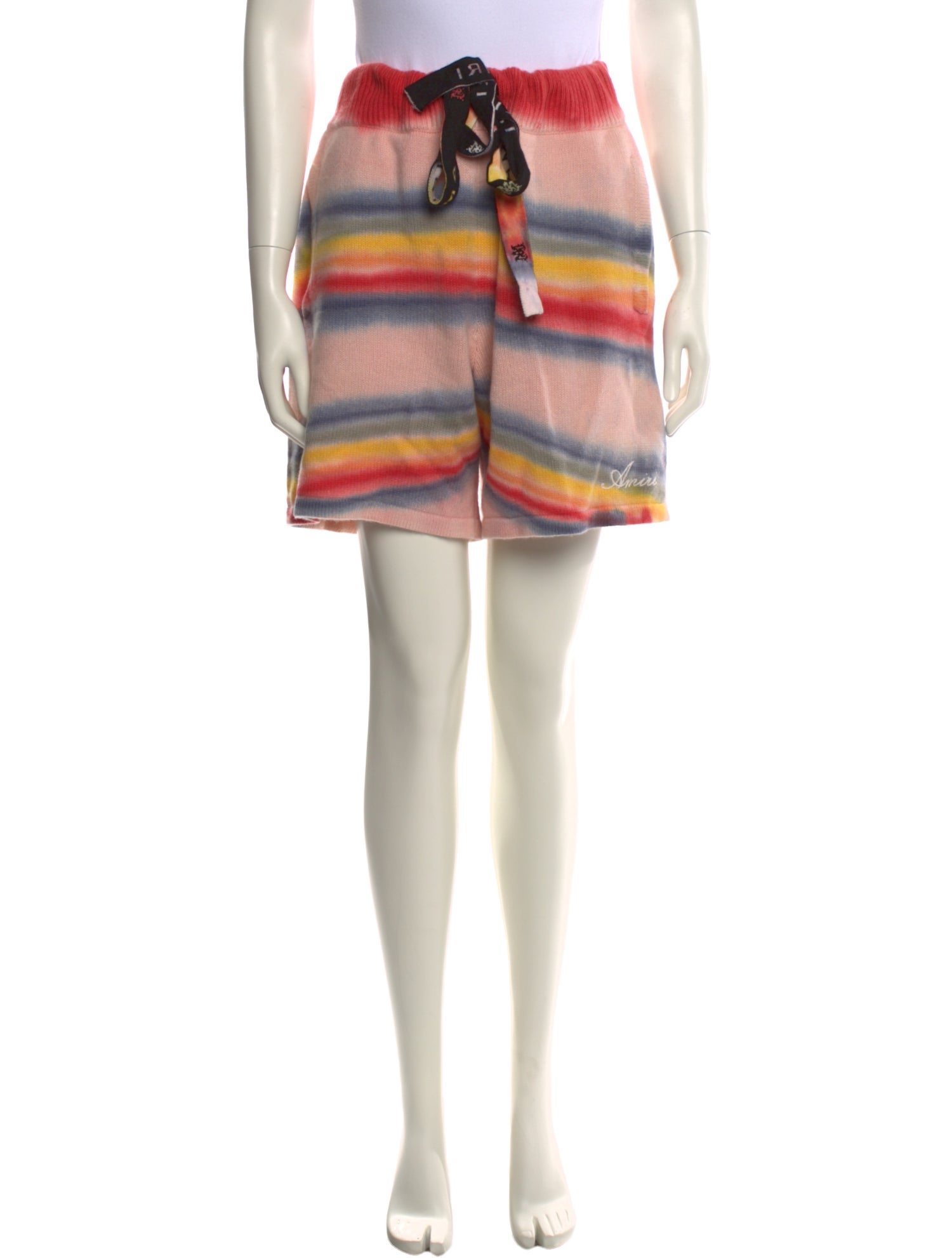 Amiri Cashmere Mini Shorts