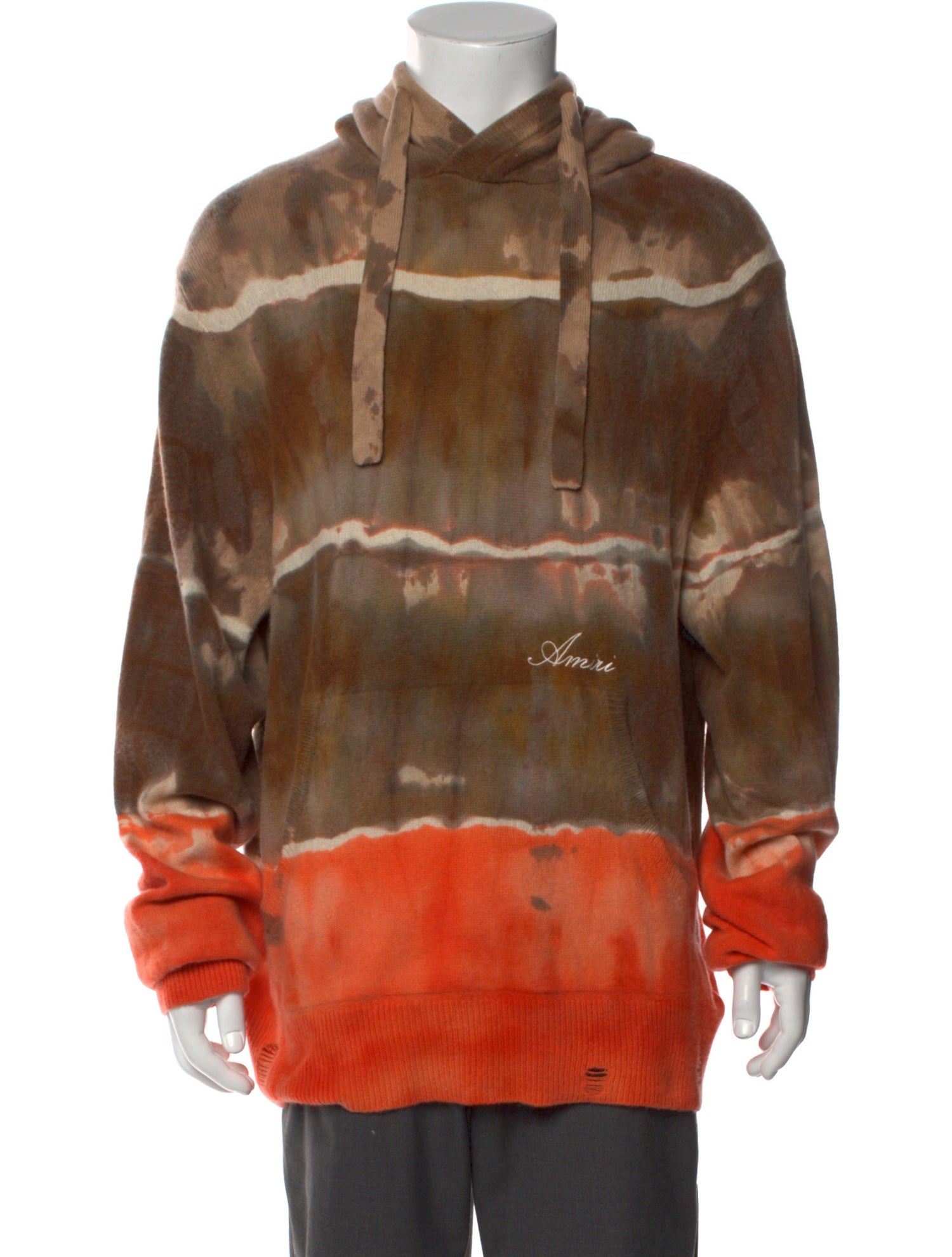 Amiri Cashmere Tie-Dye Print Pullover w/ Tags