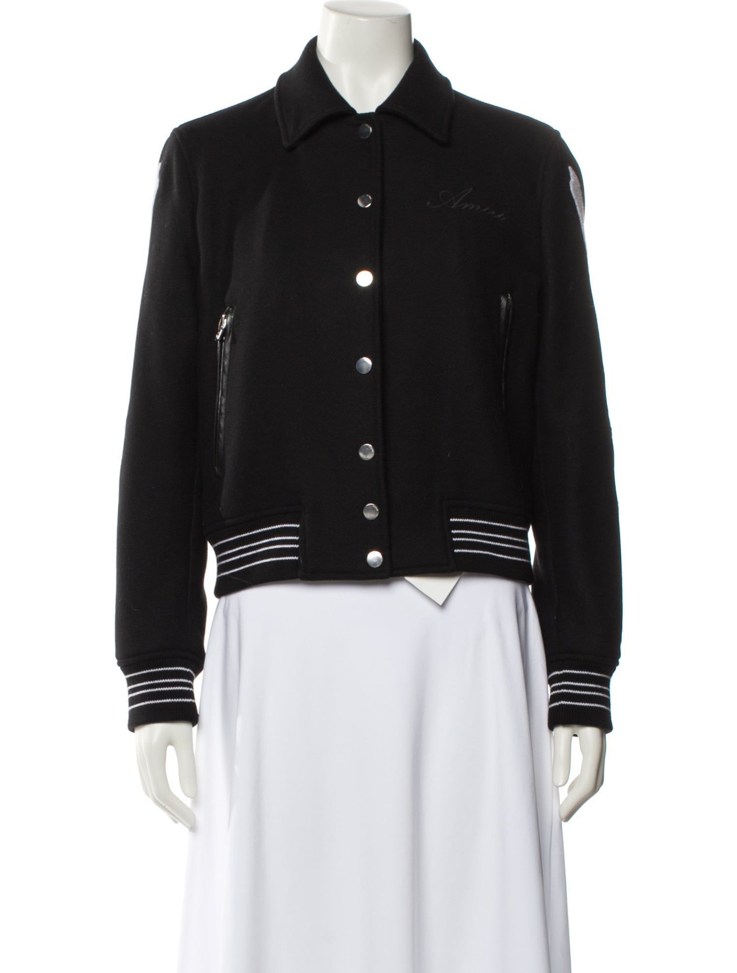 Amiri Wool Biker Jacket