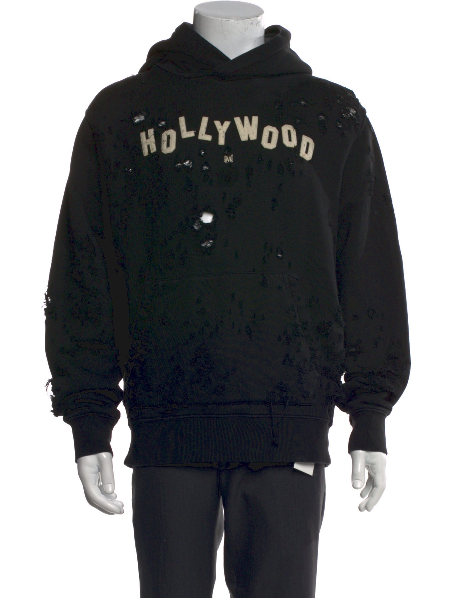 Amiri Graphic Print Crew Neck Hoodie