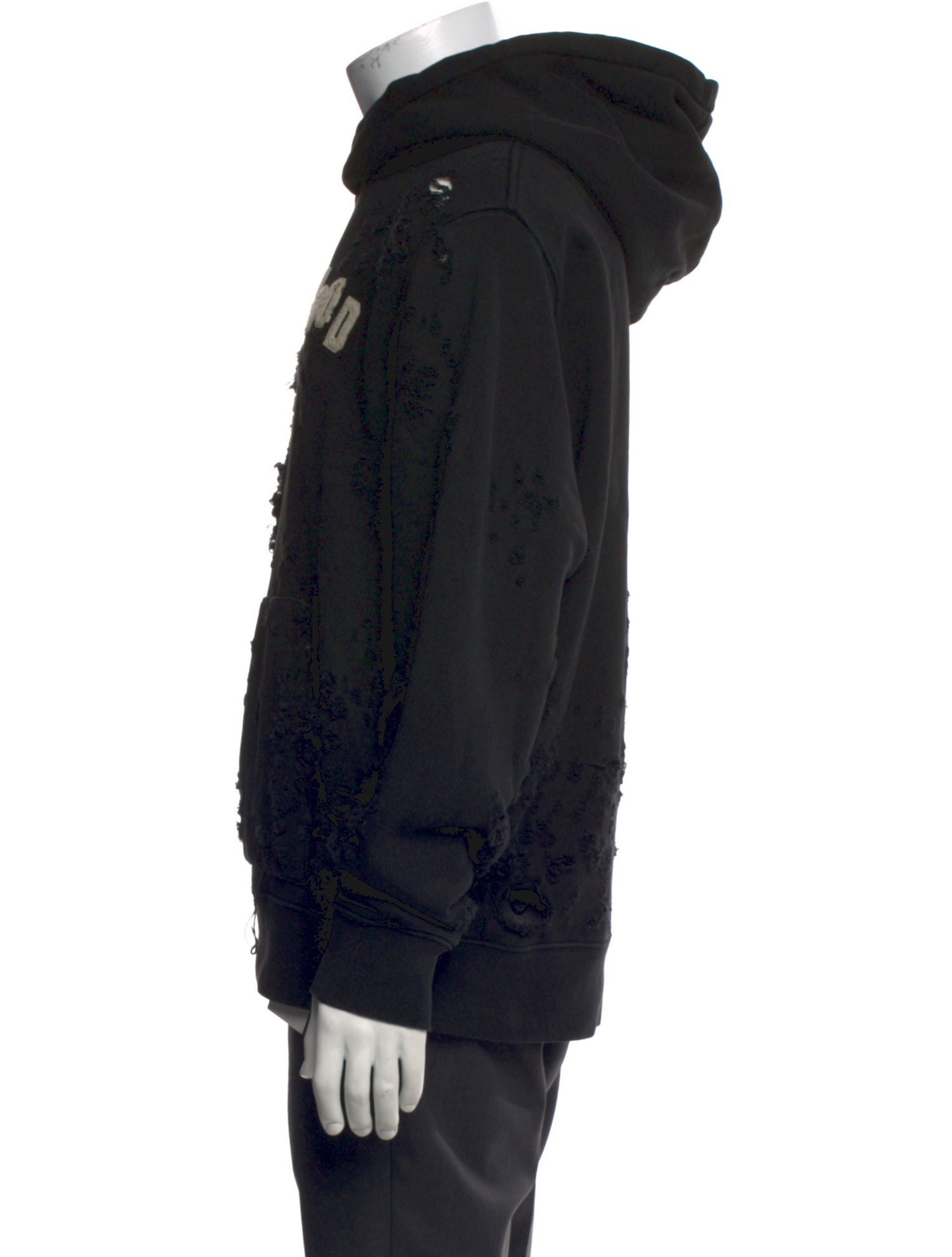 Amiri Graphic Print Crew Neck Hoodie