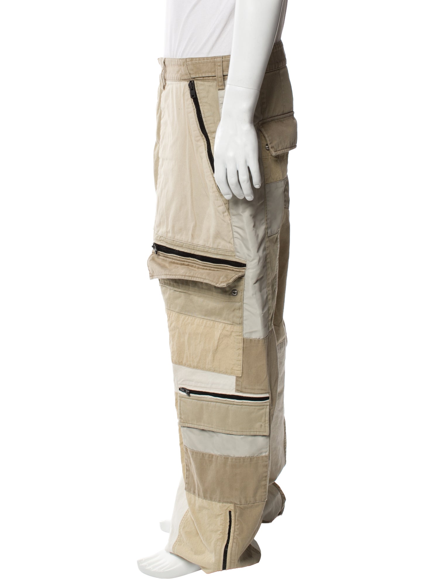 Amiri Colorblock Pattern Cargo Pants