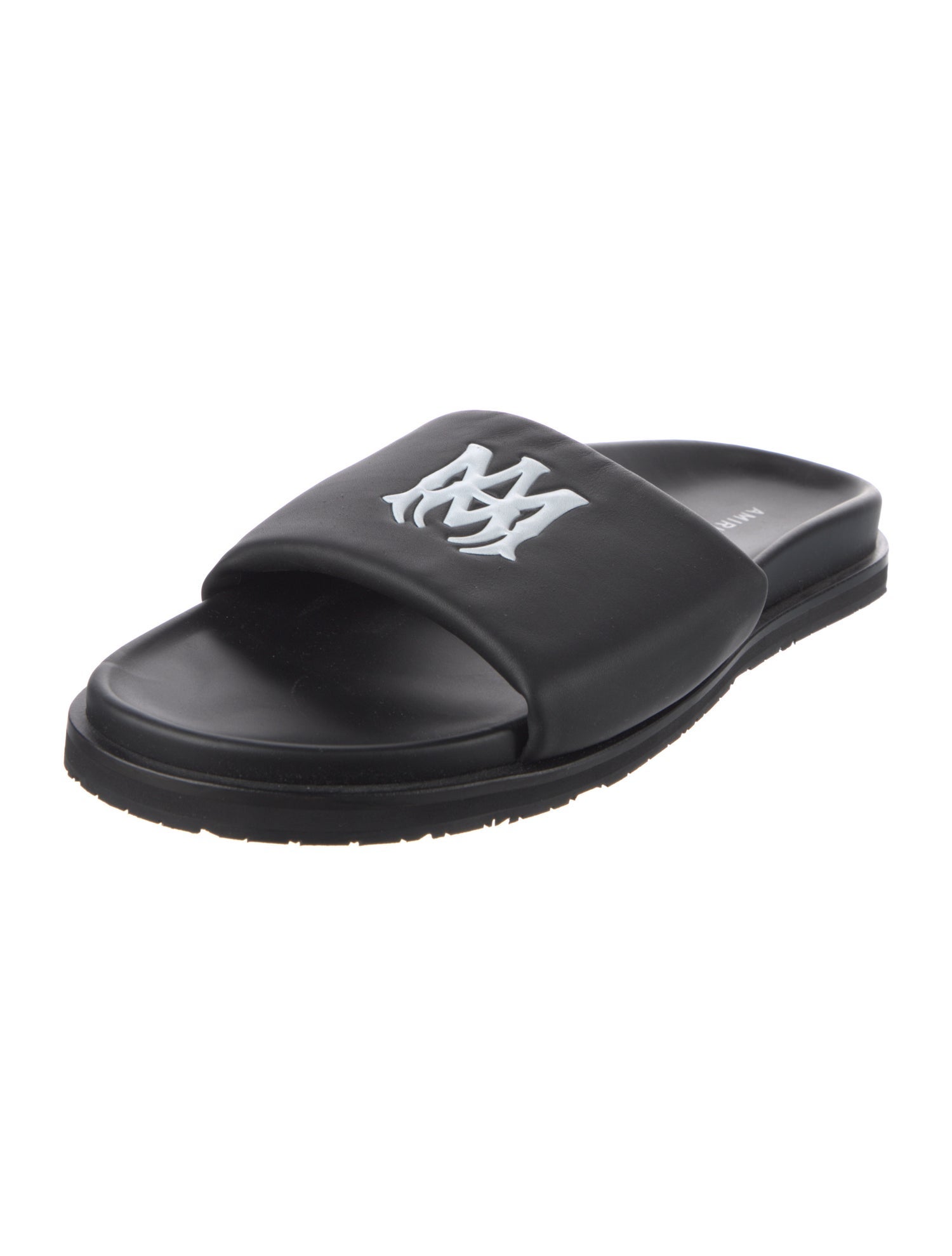 Amiri Leather Slides