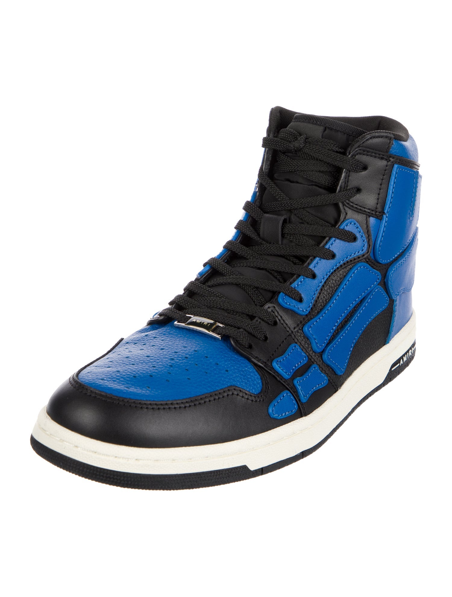 Amiri Leather Printed Sneakers