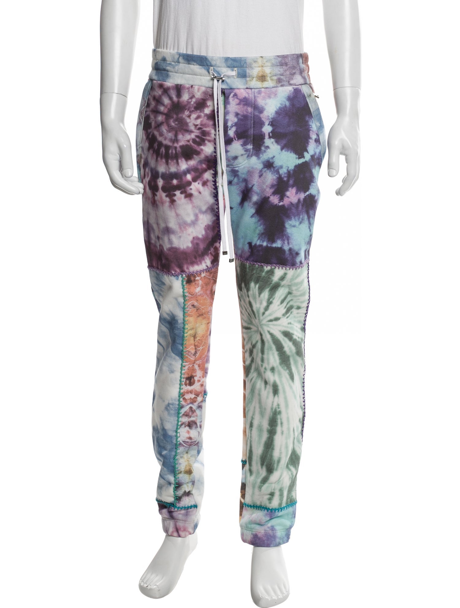 Amiri Tie-Dye Print Lounge Bottoms