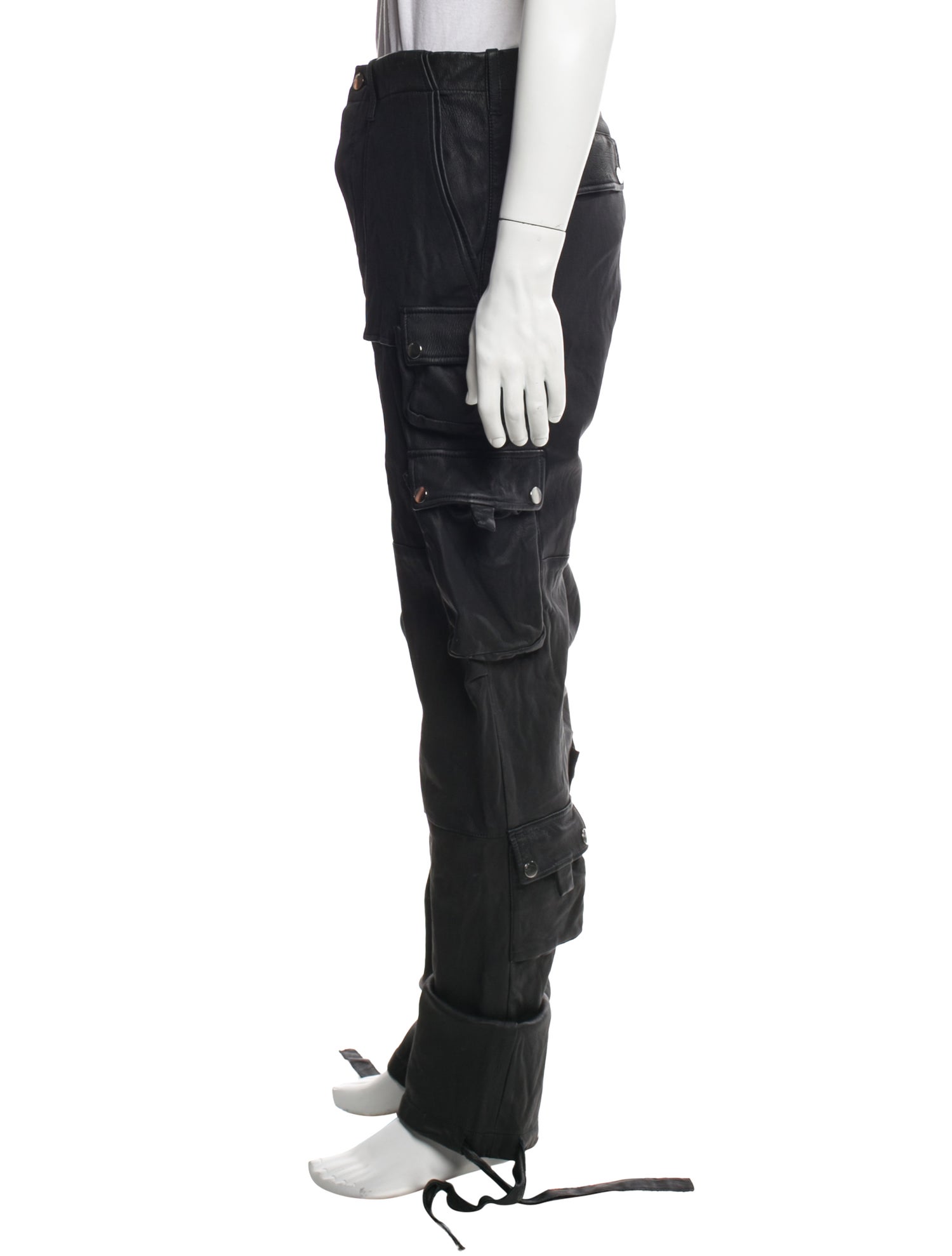 Amiri Leather Cargo Pants