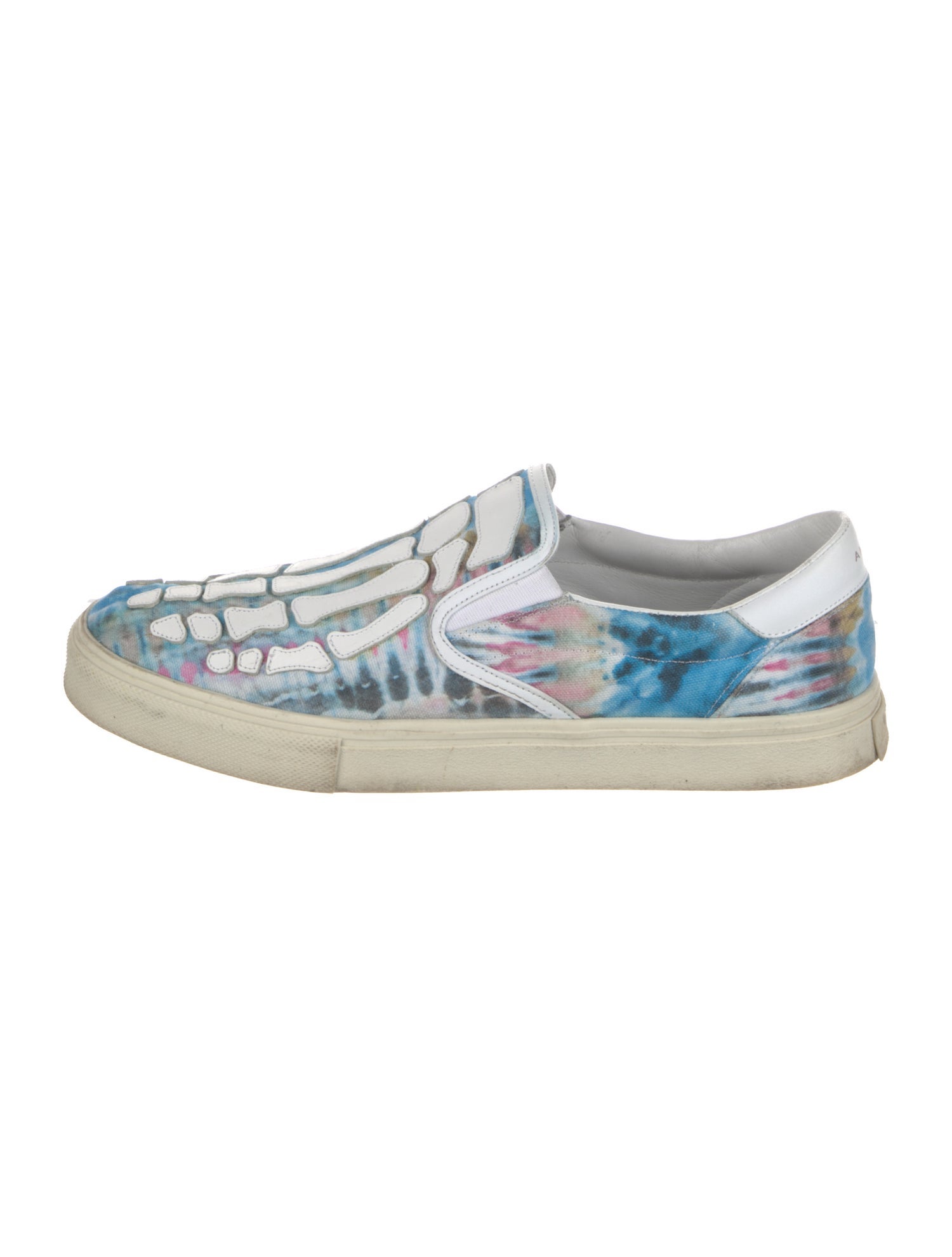 Amiri Canvas Tie-Dye Print Sneakers