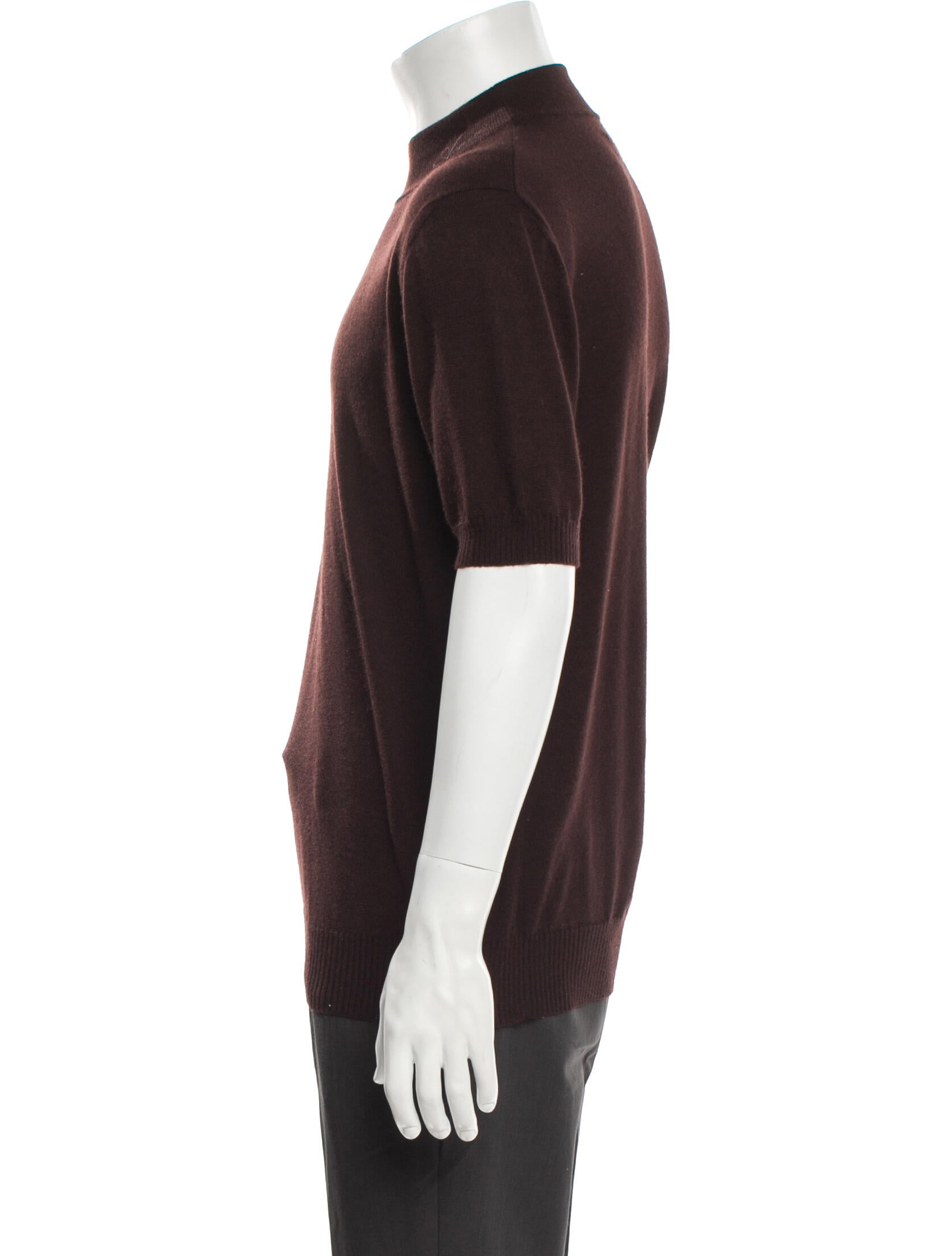 Amiri Cashmere Turtleneck Polo Sweater