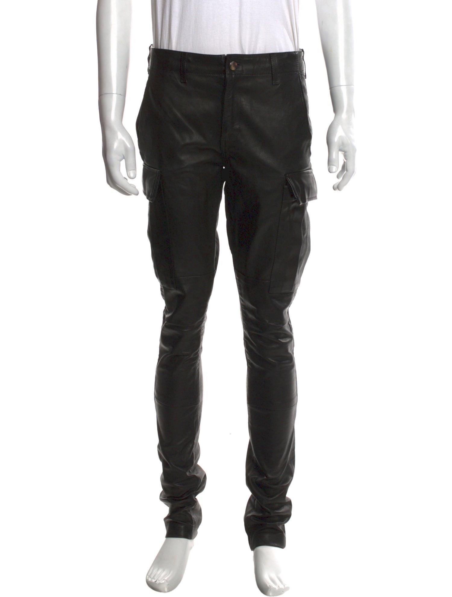 Amiri Leather Cargo Pants