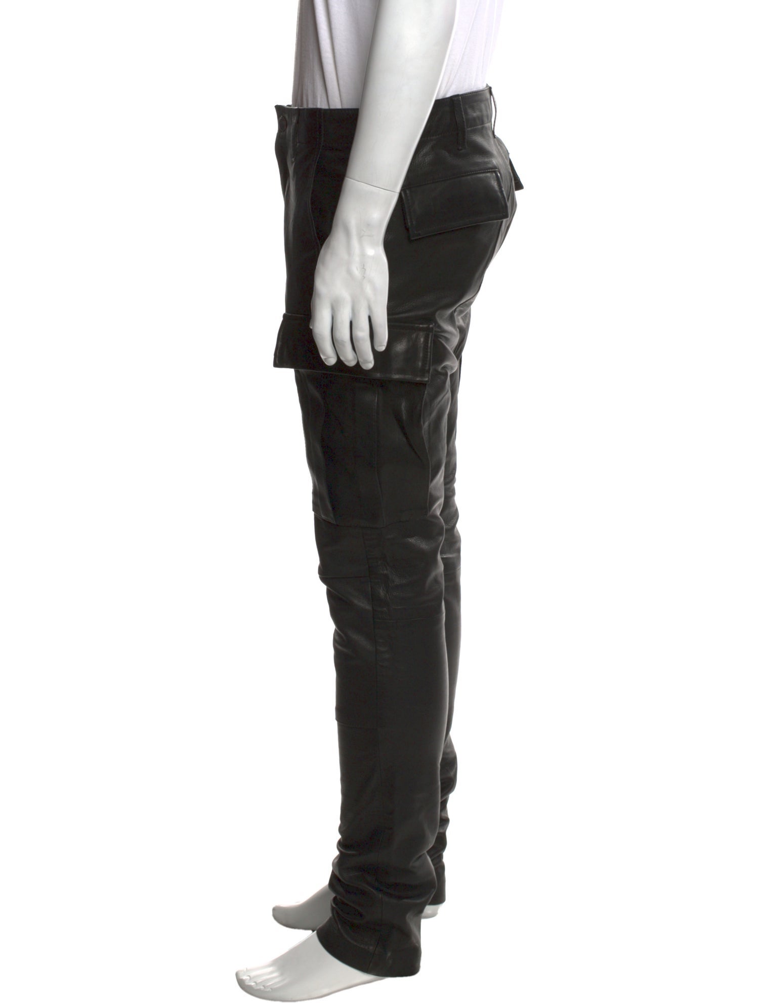 Amiri Leather Cargo Pants