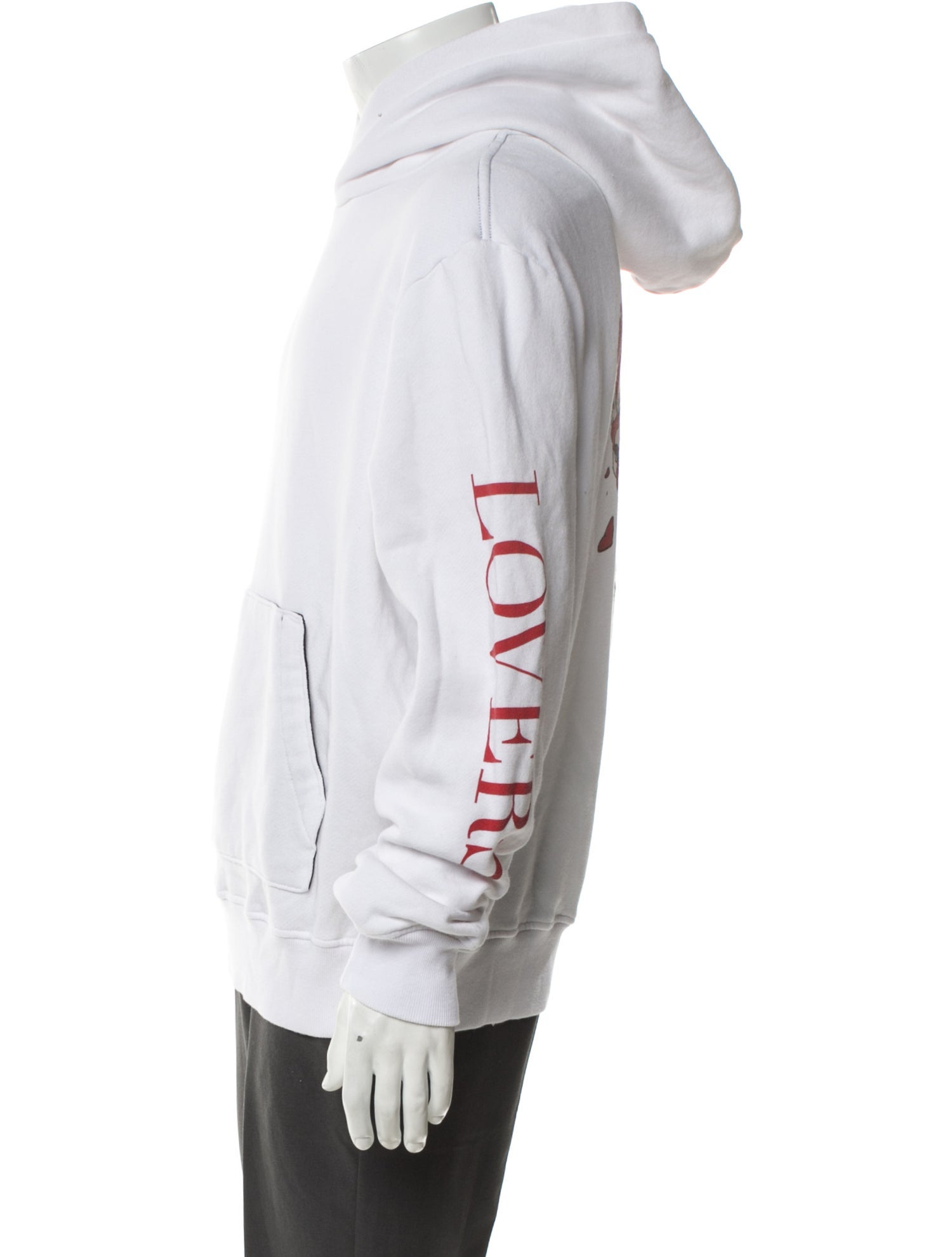 Amiri Printed Crew Neck Hoodie