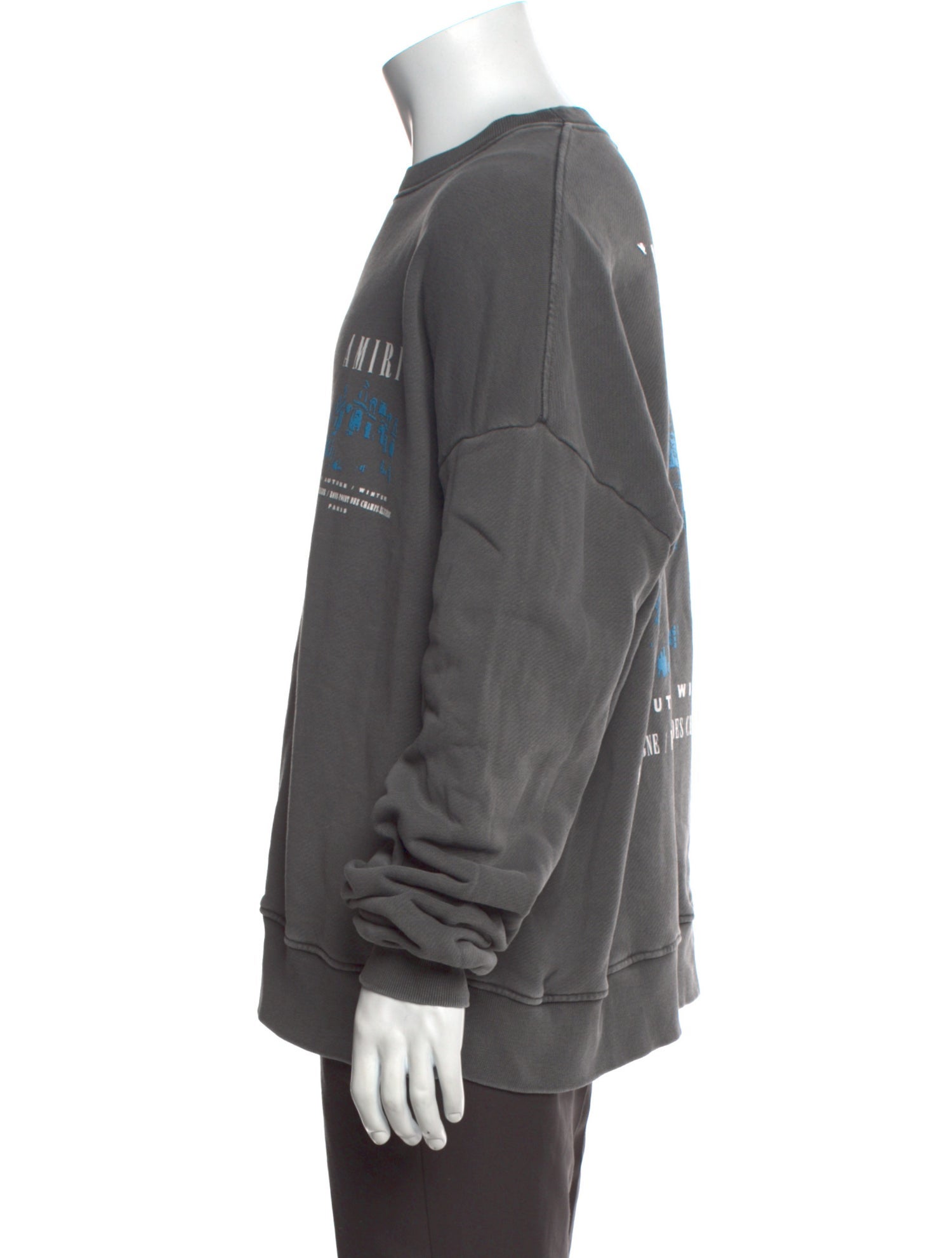 Amiri Graphic Print Crew Neck Sweatshirt