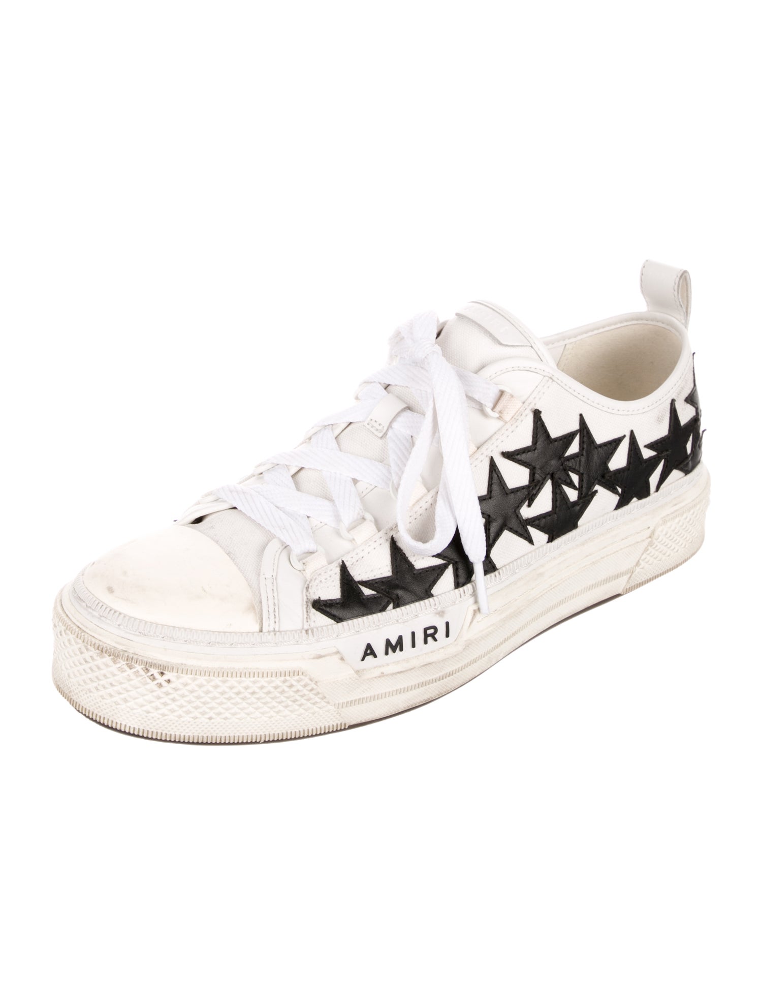 Amiri Canvas Printed Sneakers