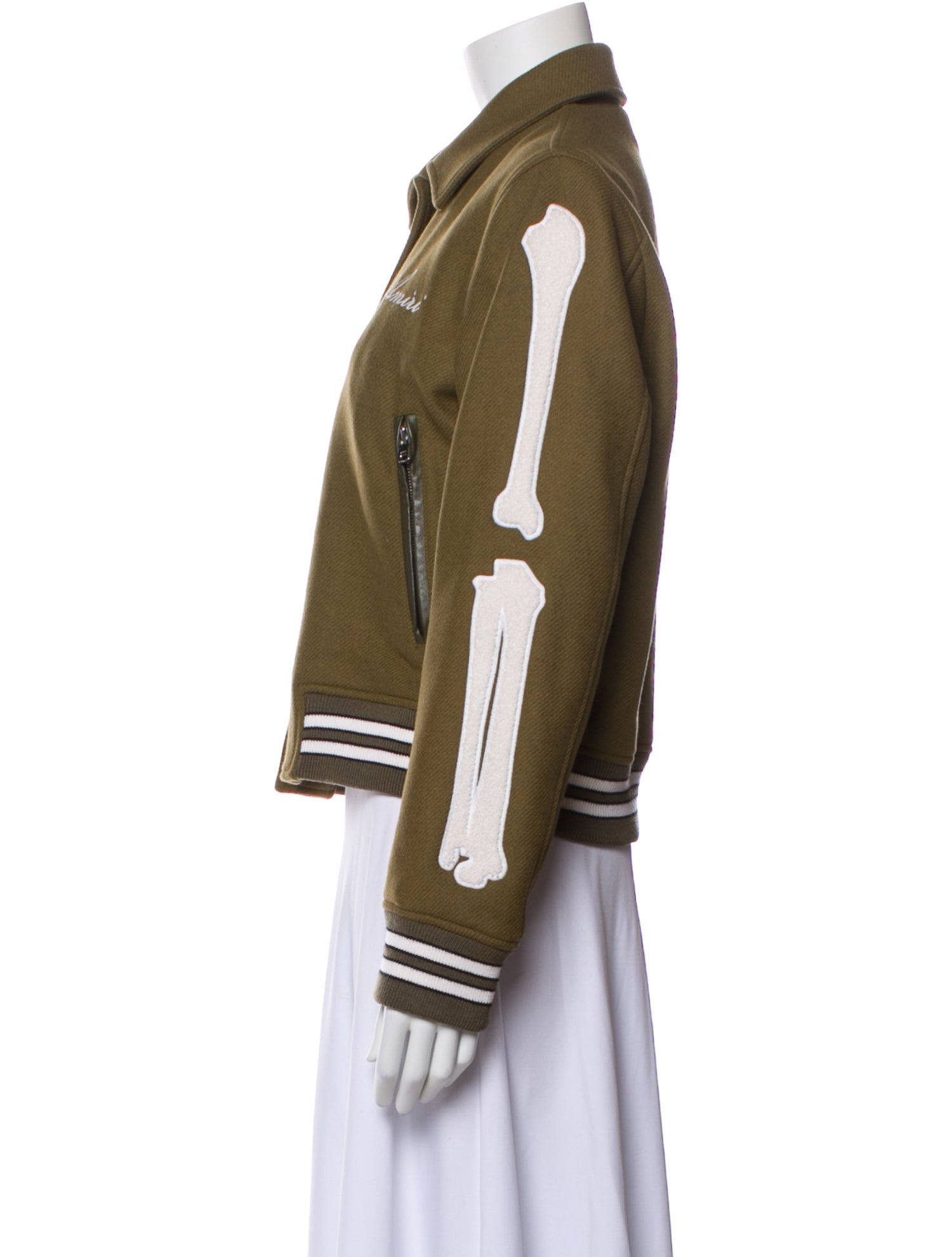 Amiri Wool Biker Jacket
