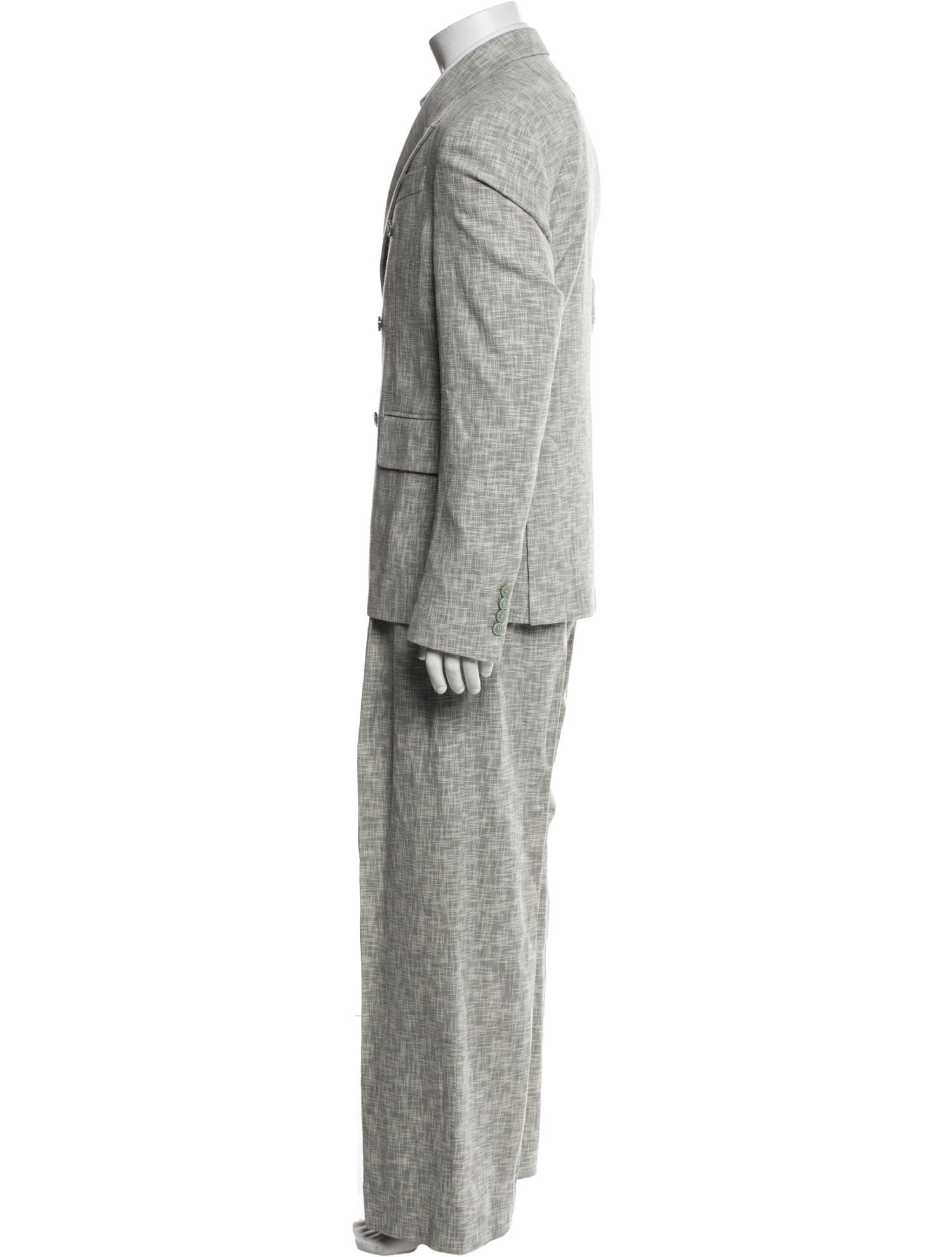 Amiri Plaid Print Two-Piece Suit