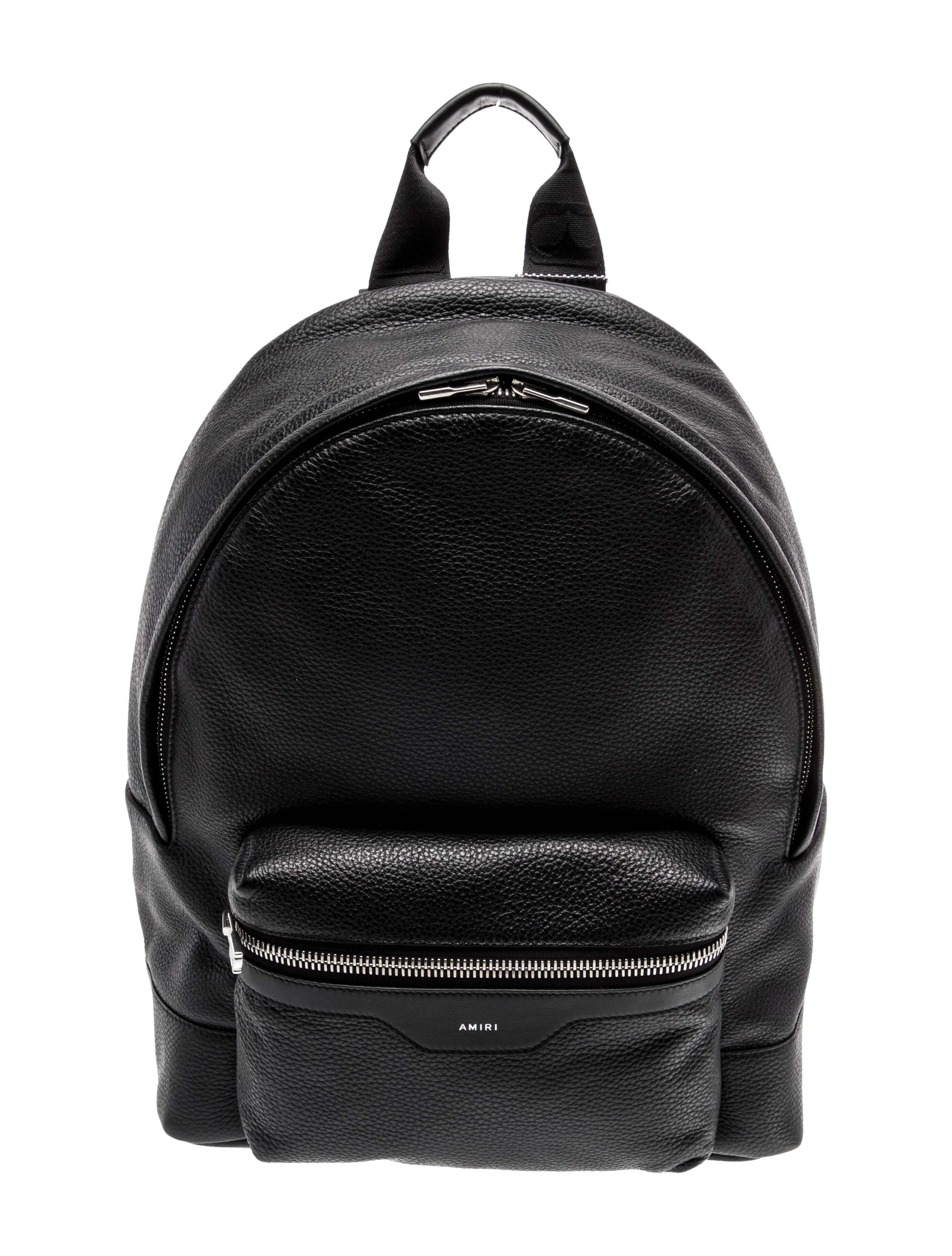 Amiri Leather Backpack