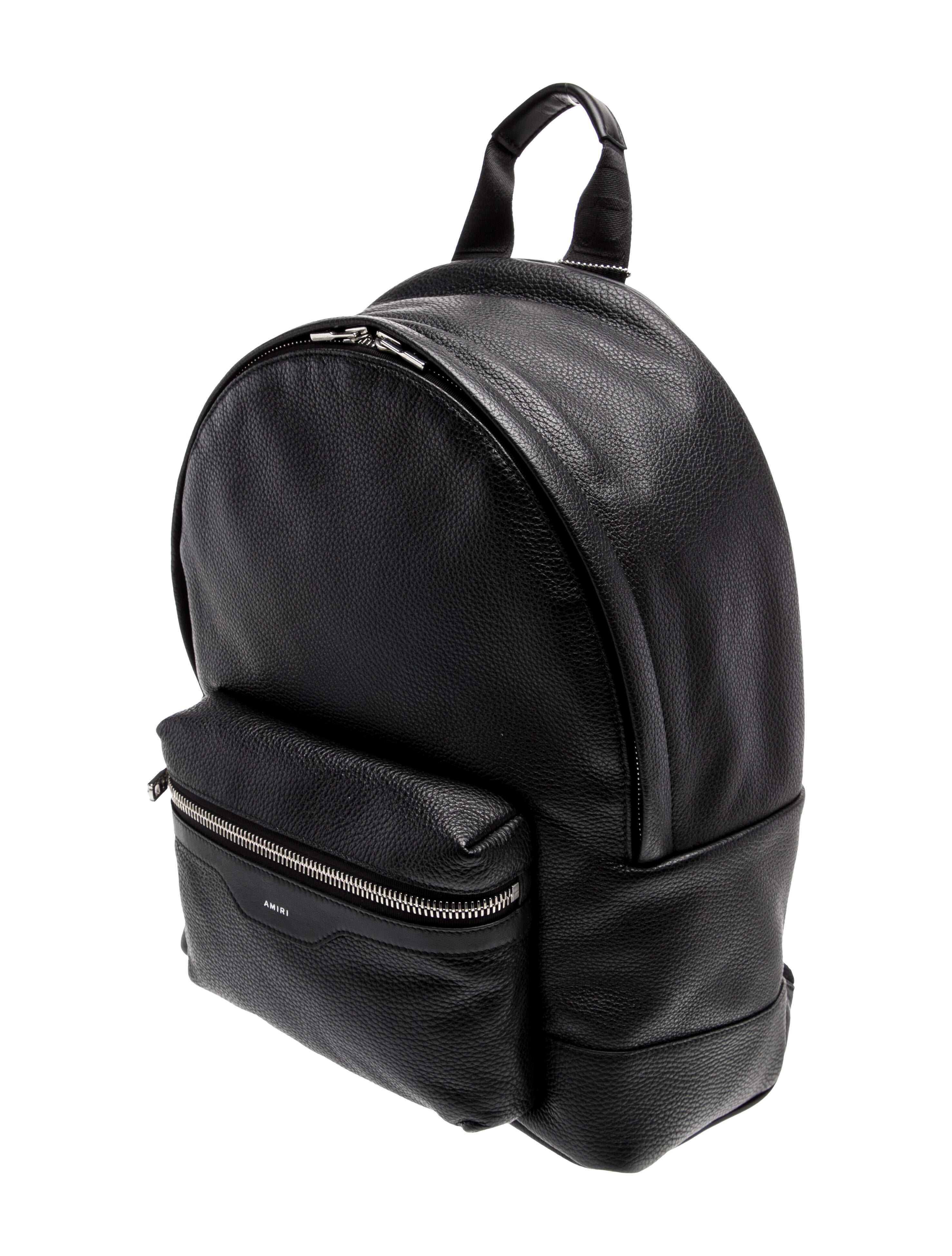 Amiri Leather Backpack