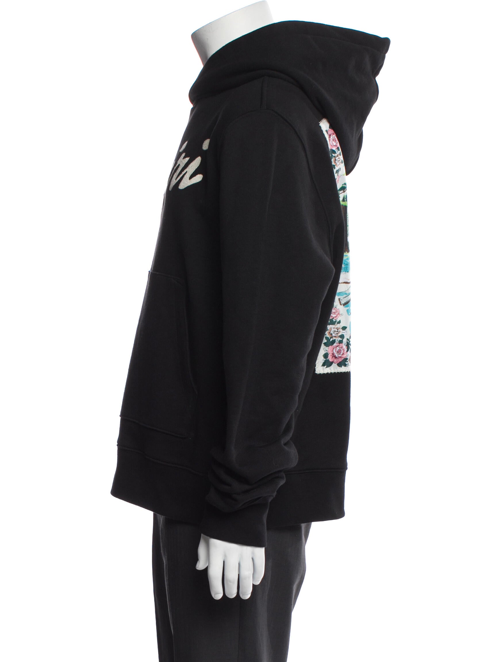 Amiri Graphic Print Crew Neck Hoodie