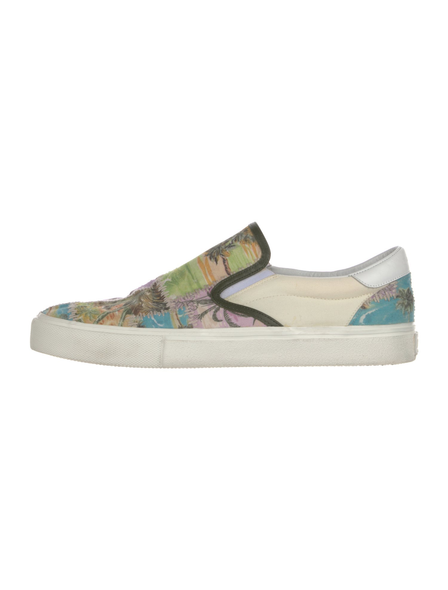 Amiri Canvas Printed Sneakers