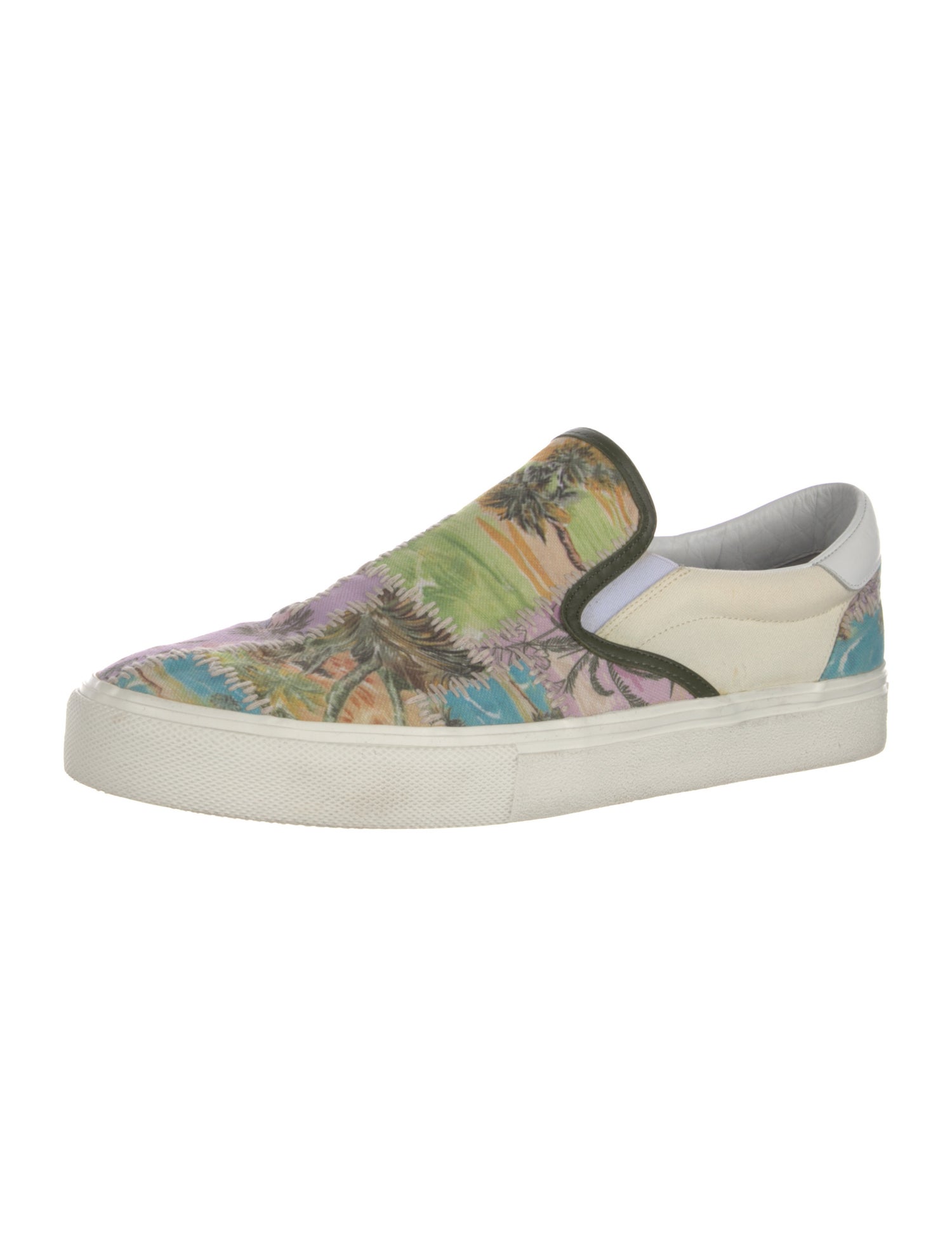 Amiri Canvas Printed Sneakers