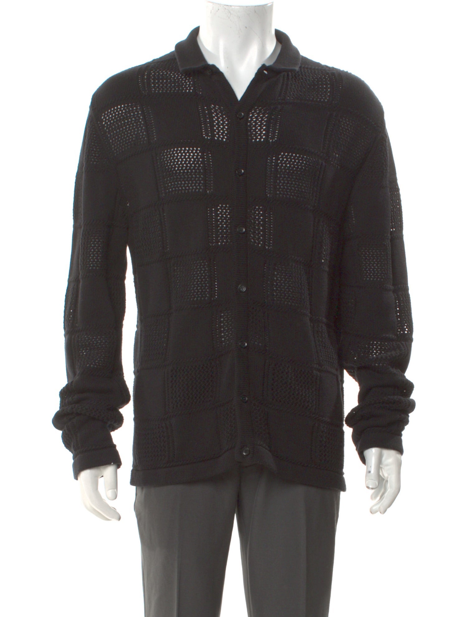 Amiri Printed Collar Cardigan