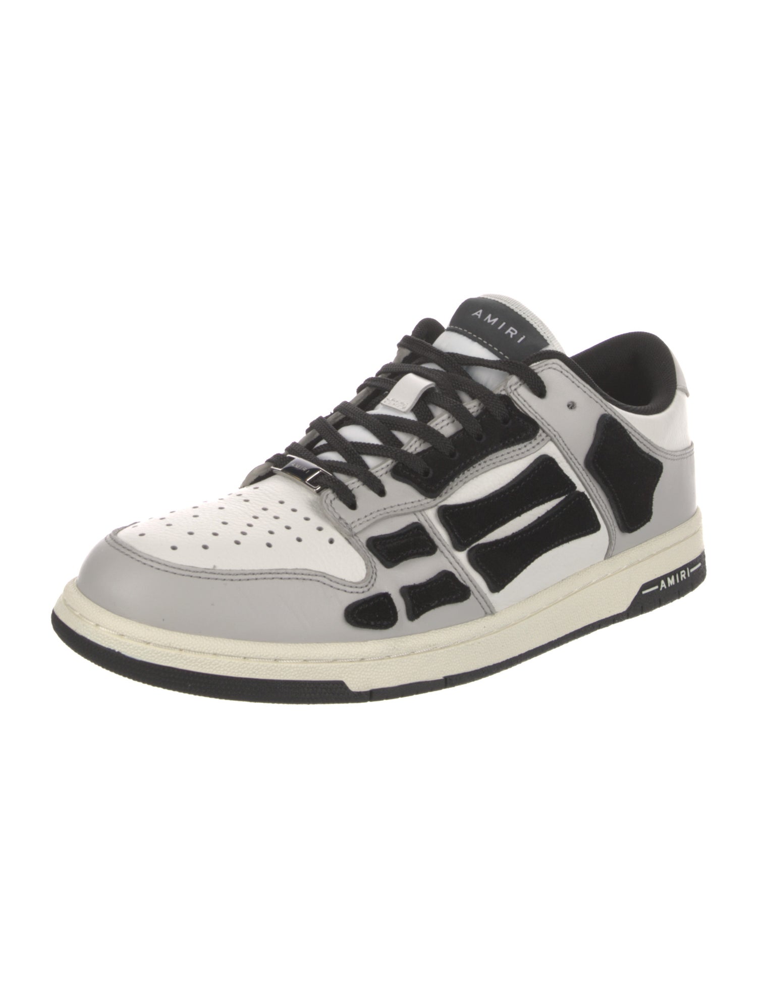 Amiri Leather Printed Sneakers