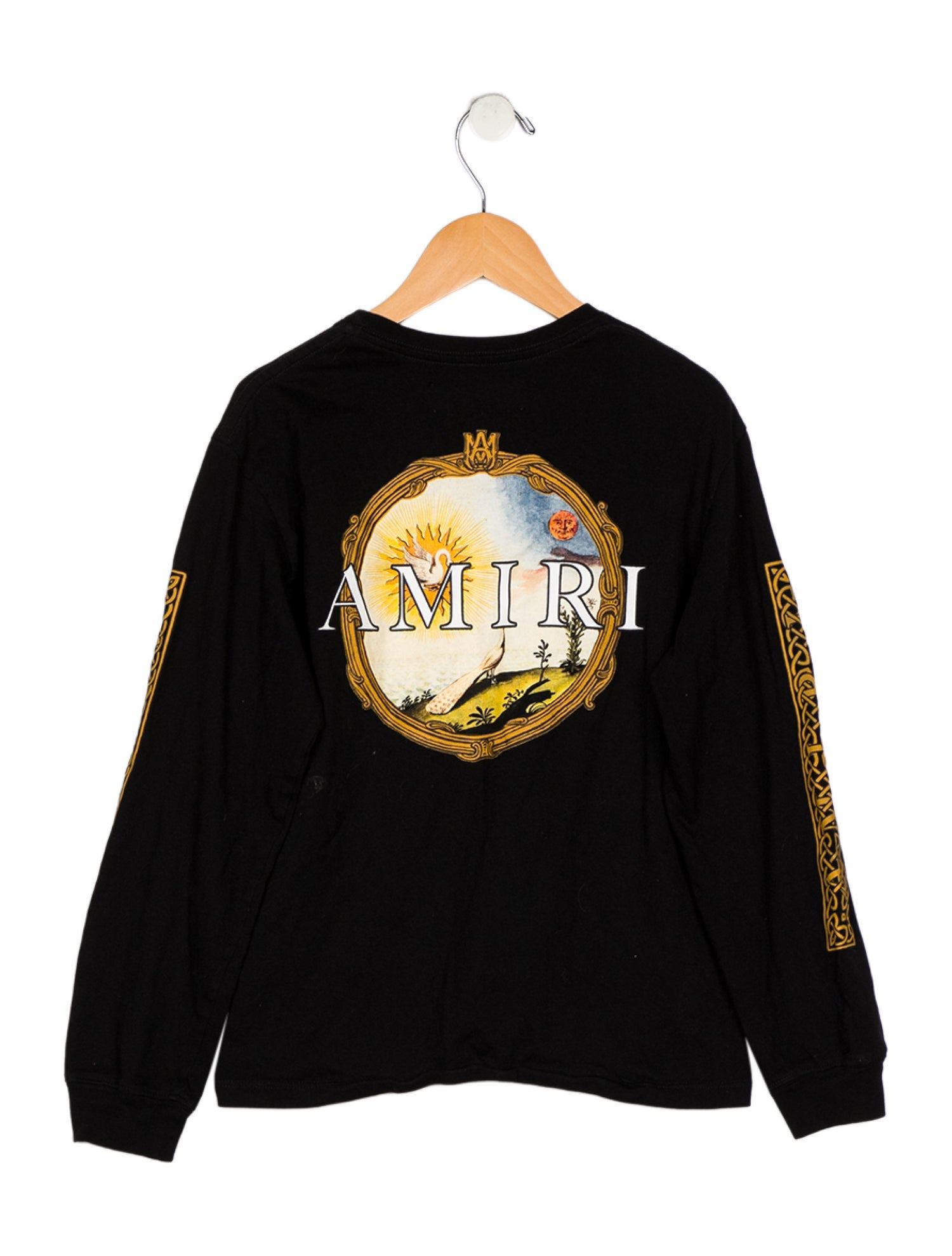 Amiri Boys' Solid Long Sleeve Shirt
