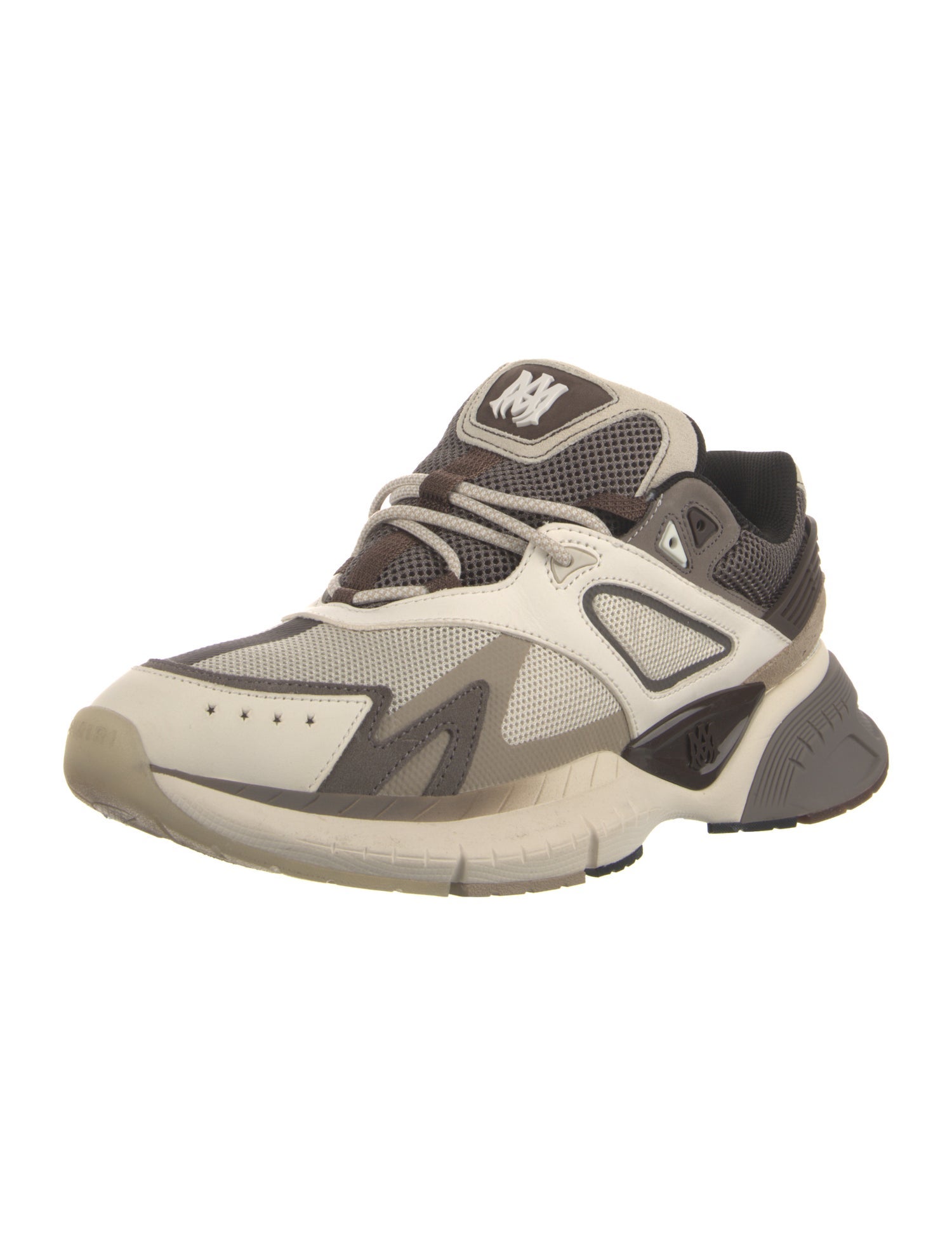 Amiri Mesh Patterned Athletic Sneakers