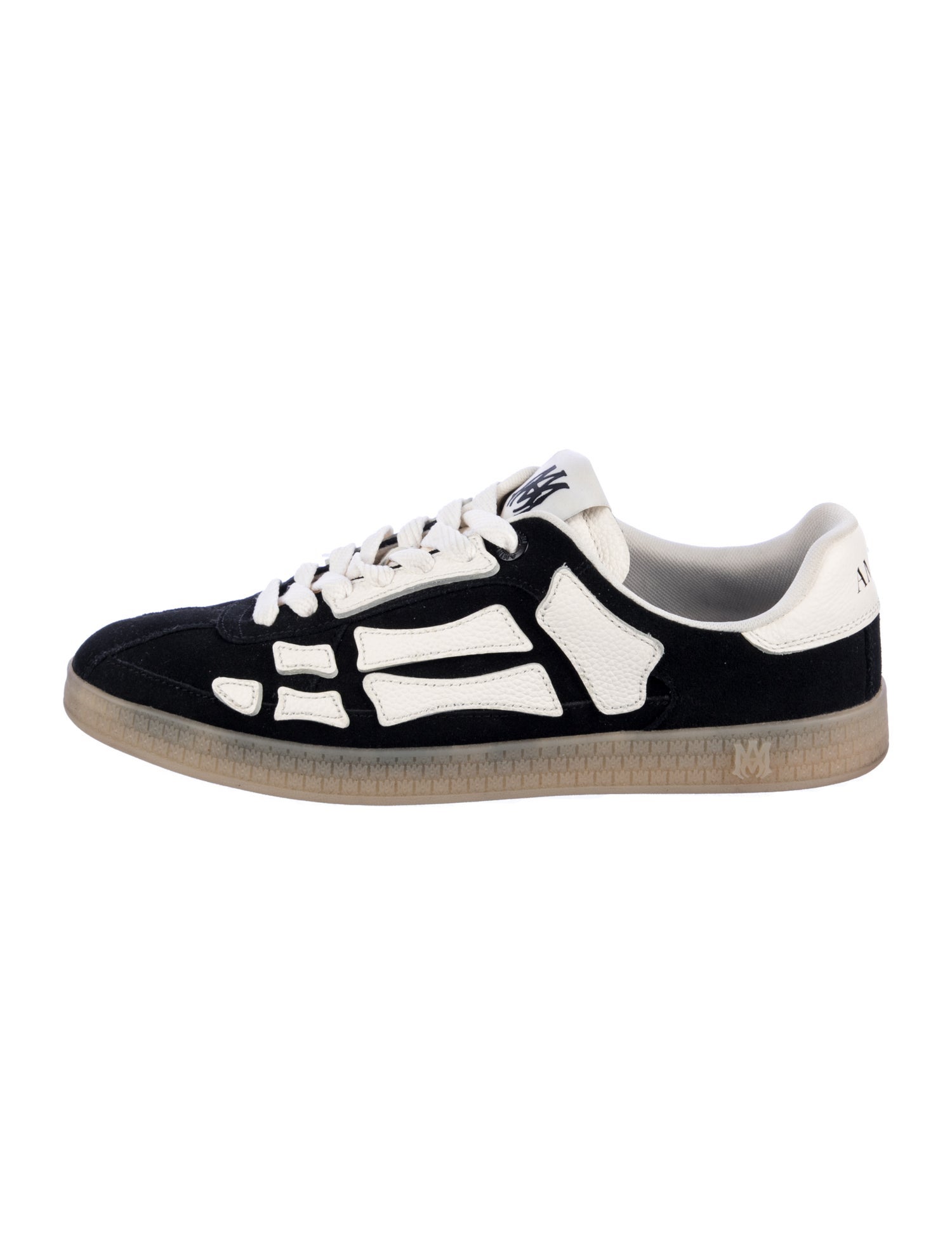 Amiri Leather Printed Sneakers