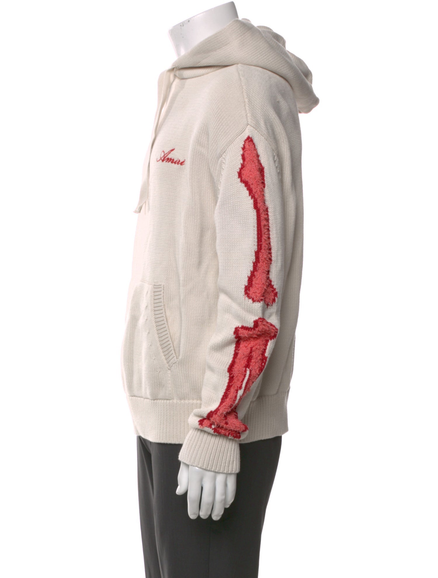 Amiri Graphic Print Crew Neck Hoodie