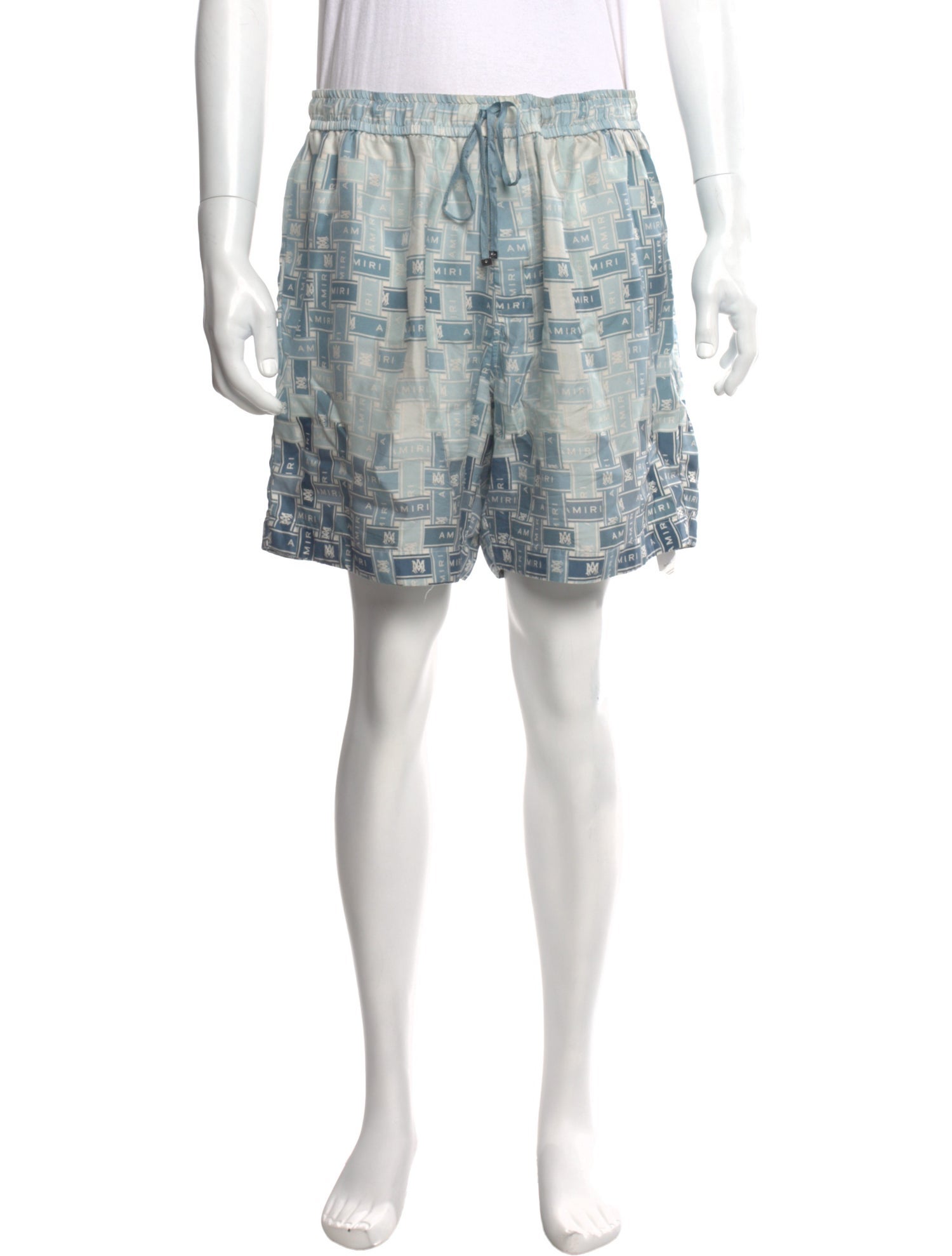 Amiri Silk Jogger Shorts