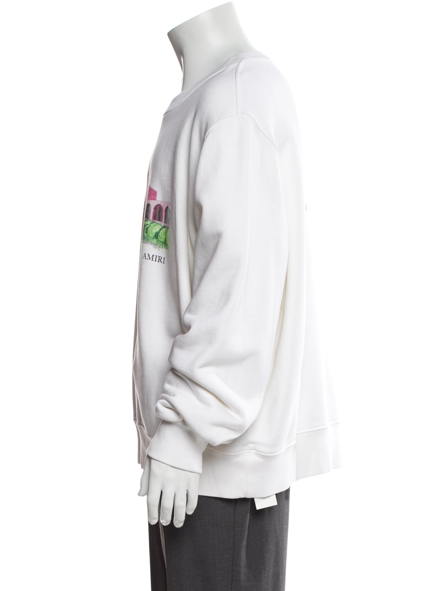 Amiri Graphic Print Turtleneck Pullover