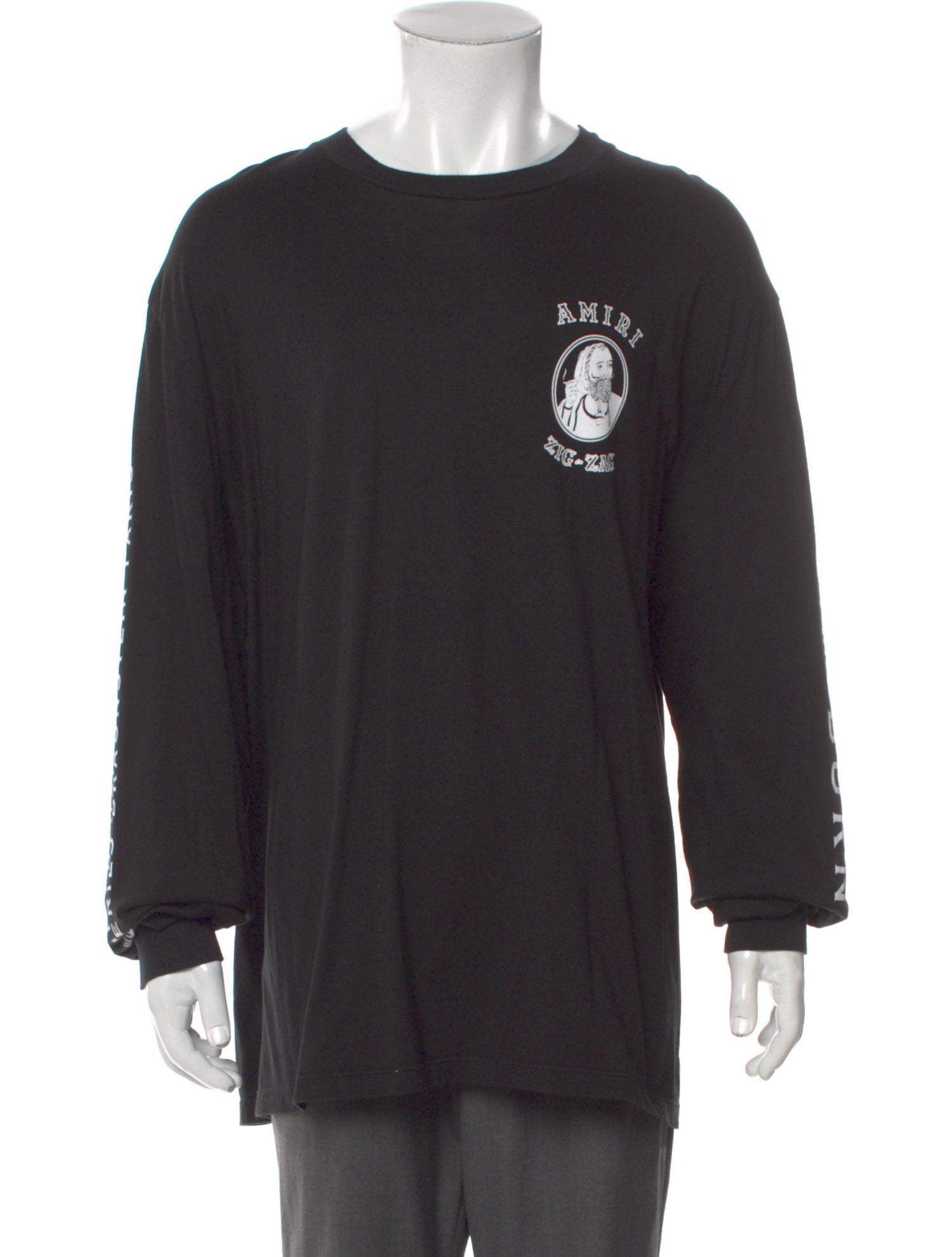 Amiri 'Zig Zag' Graphic Print T-Shirt