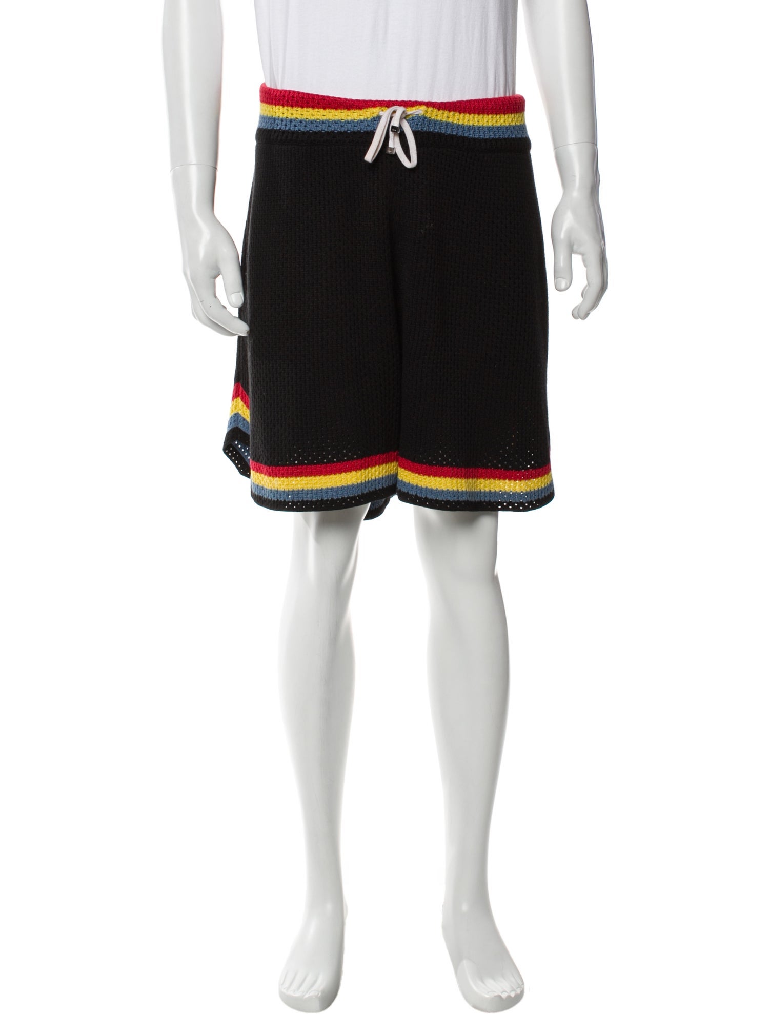 Amiri Striped Jogger Shorts