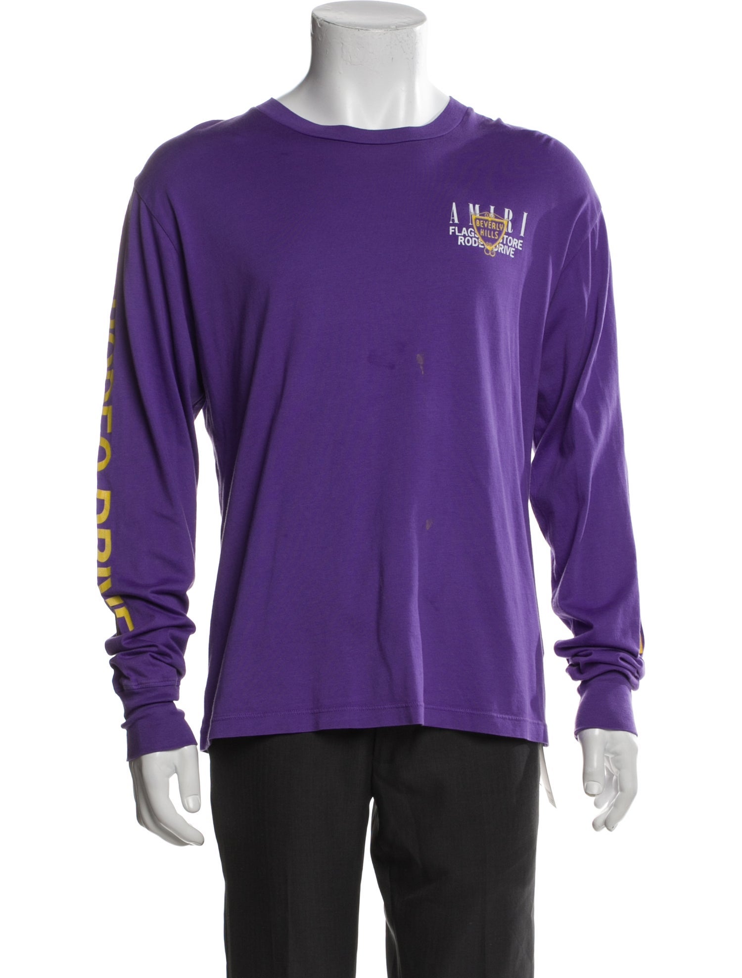 Amiri Graphic Print Crew Neck T-Shirt