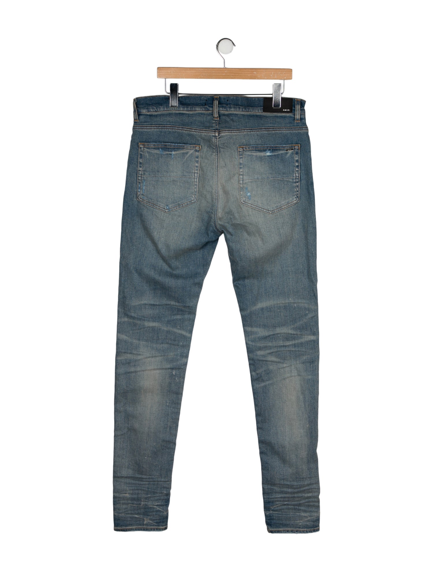 Amiri High-Rise Straight Leg Jeans w/ Tags
