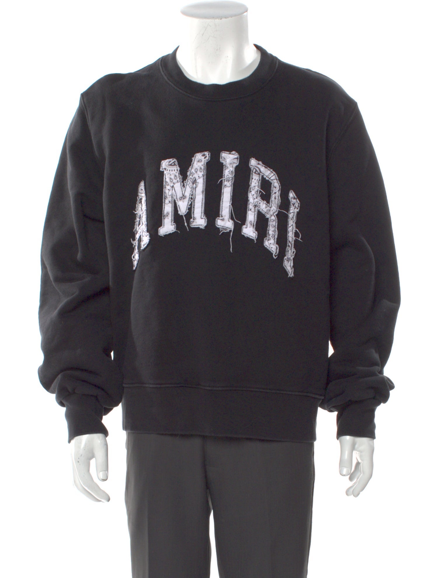 Amiri Graphic Print Crew Neck Sweatshirt