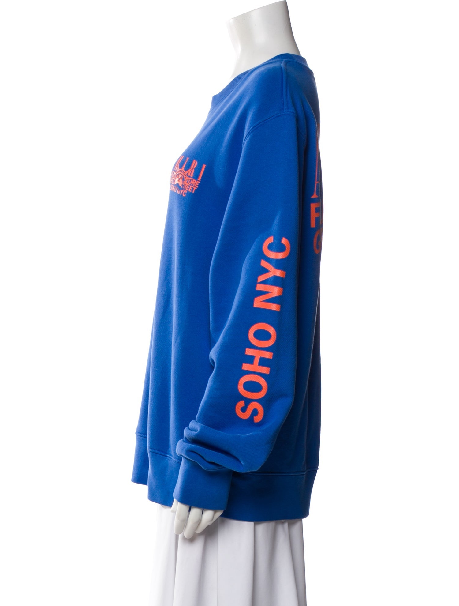 Amiri Graphic Print Crew Neck Sweatshirt